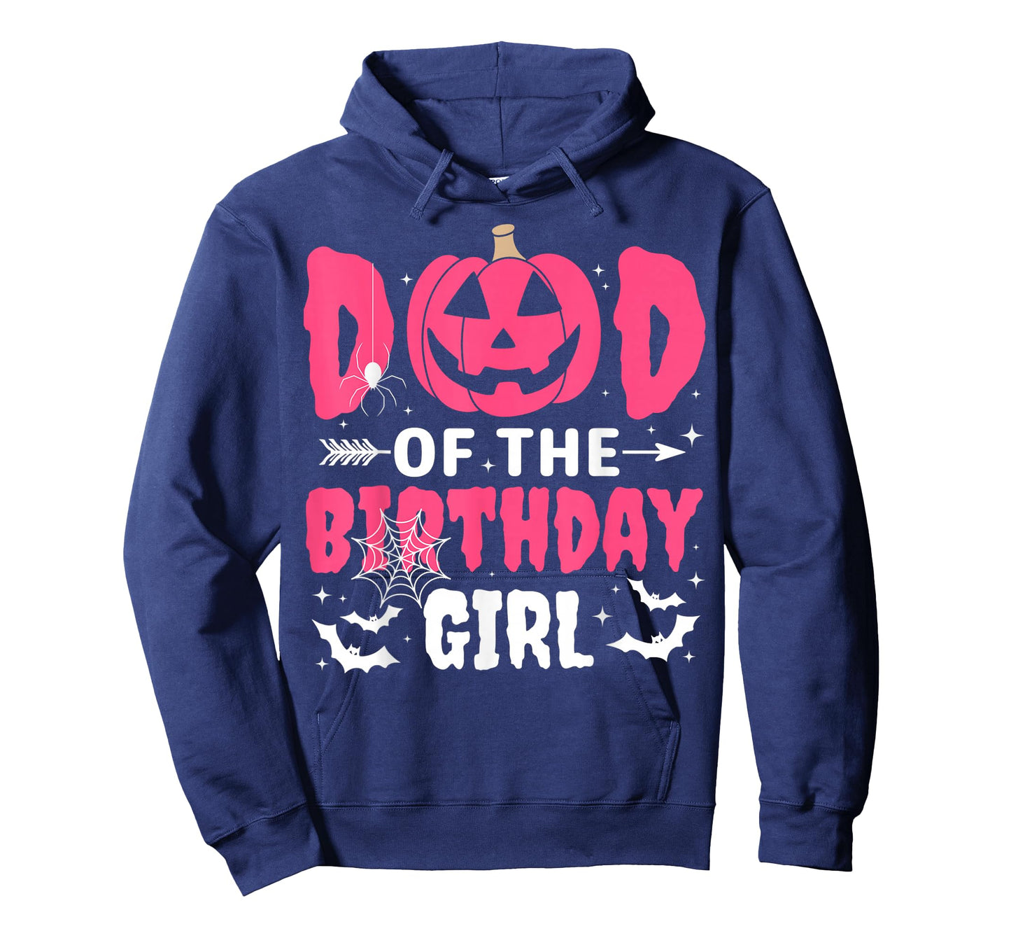 Dad Of The Birthday Girl Halloween Costume Spooky Party Fun T-Shirt