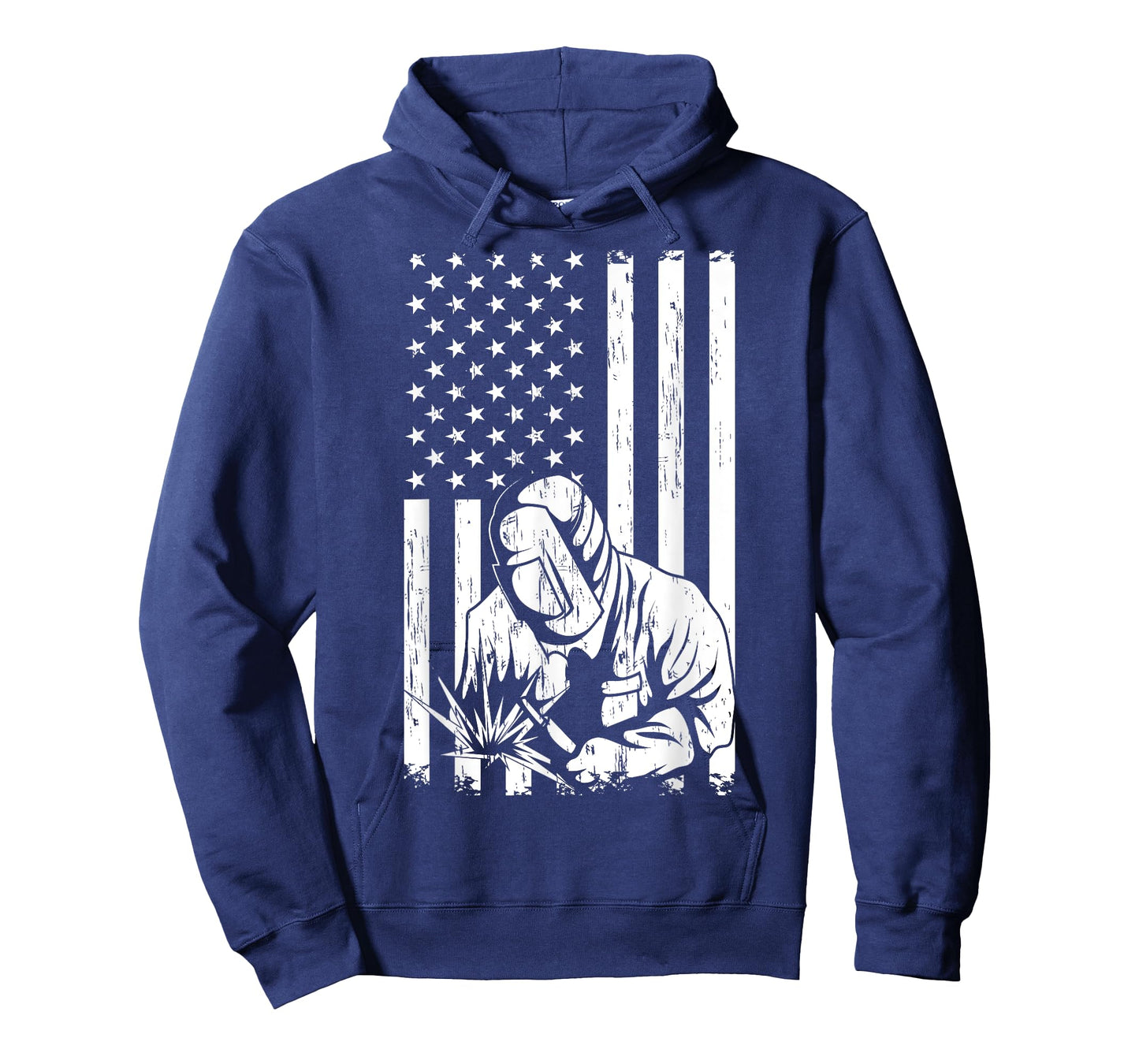 Welding Independence Day Patriotic Welder Metal Fabrication T-Shirt