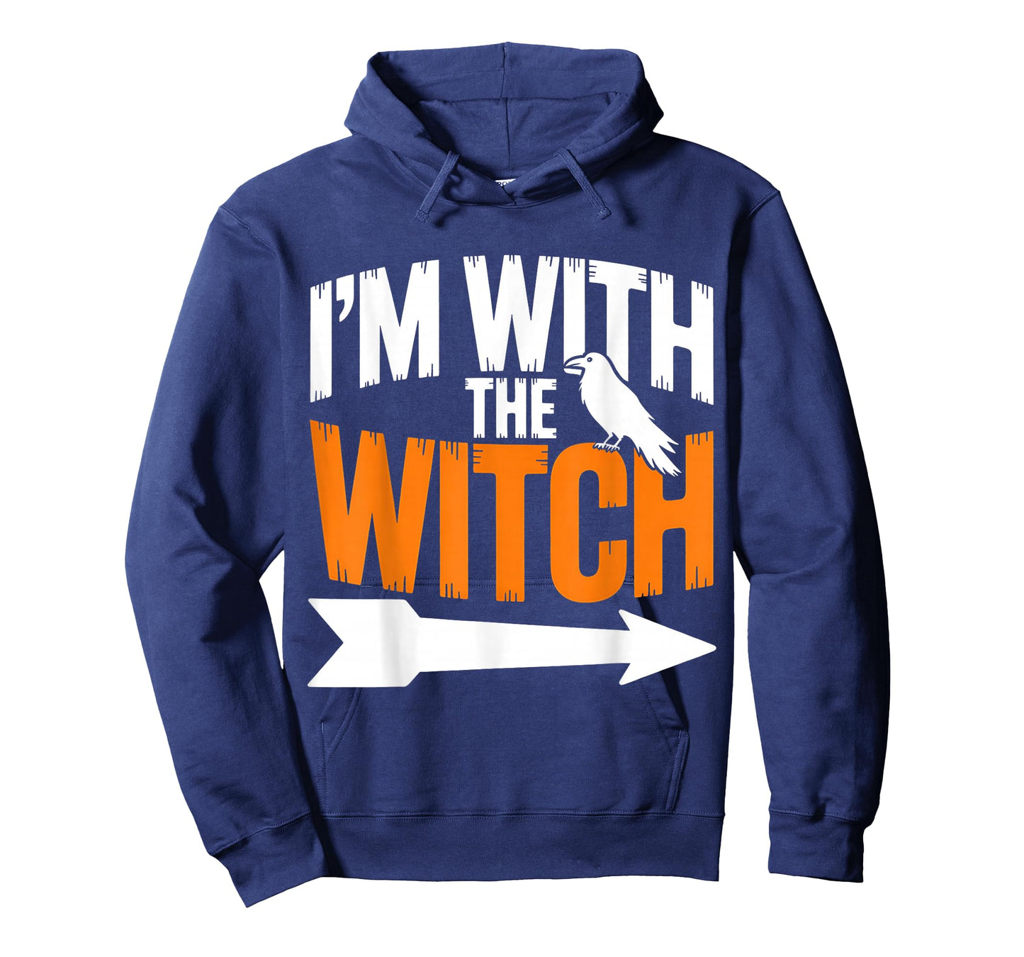 Halloween Shirts for Men I'm with The Witch Funny Halloween T-Shirt