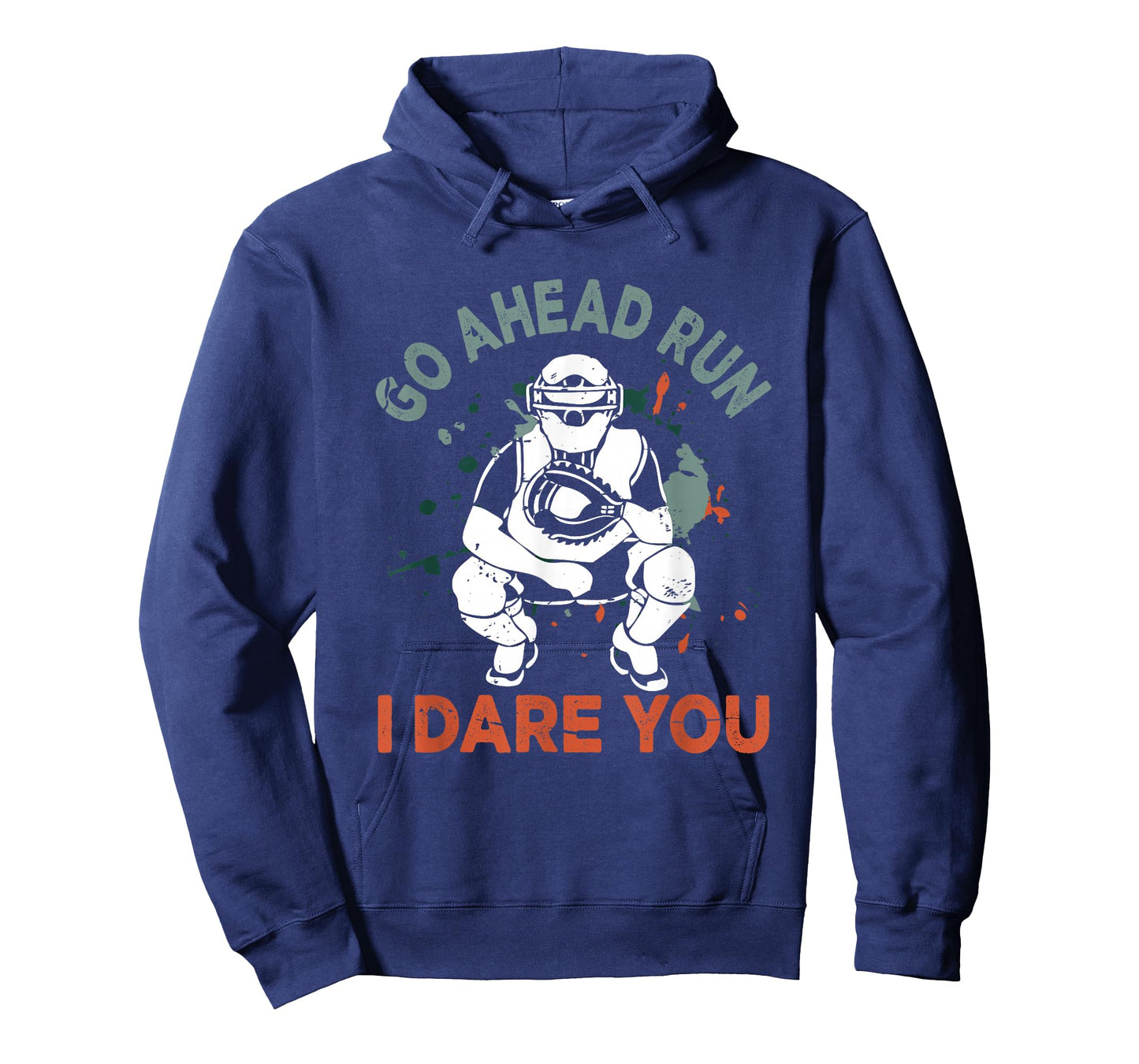 Baseball Catcher Youth Quote Go Ahead Run I Dare You T-Shirt