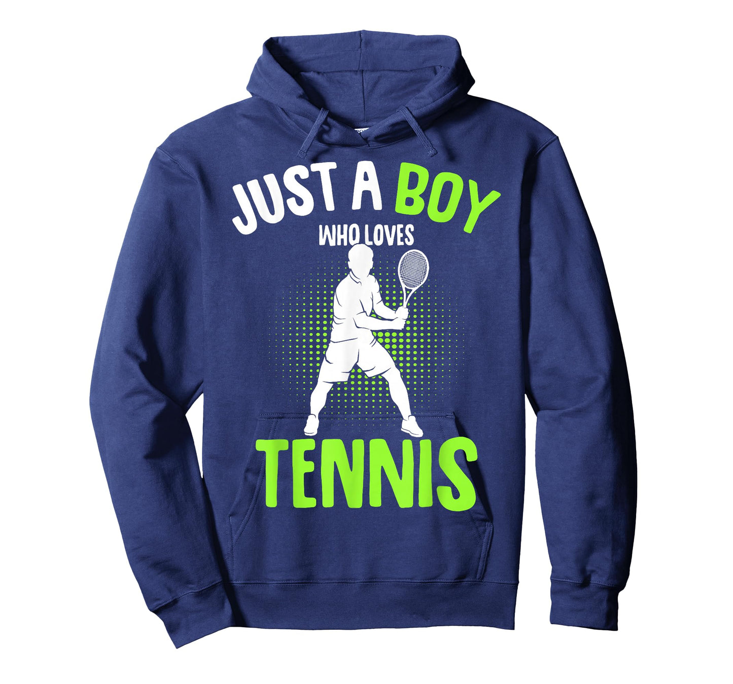 Just a Boy who Loves Tennis Player Boys Kids T-Shirt