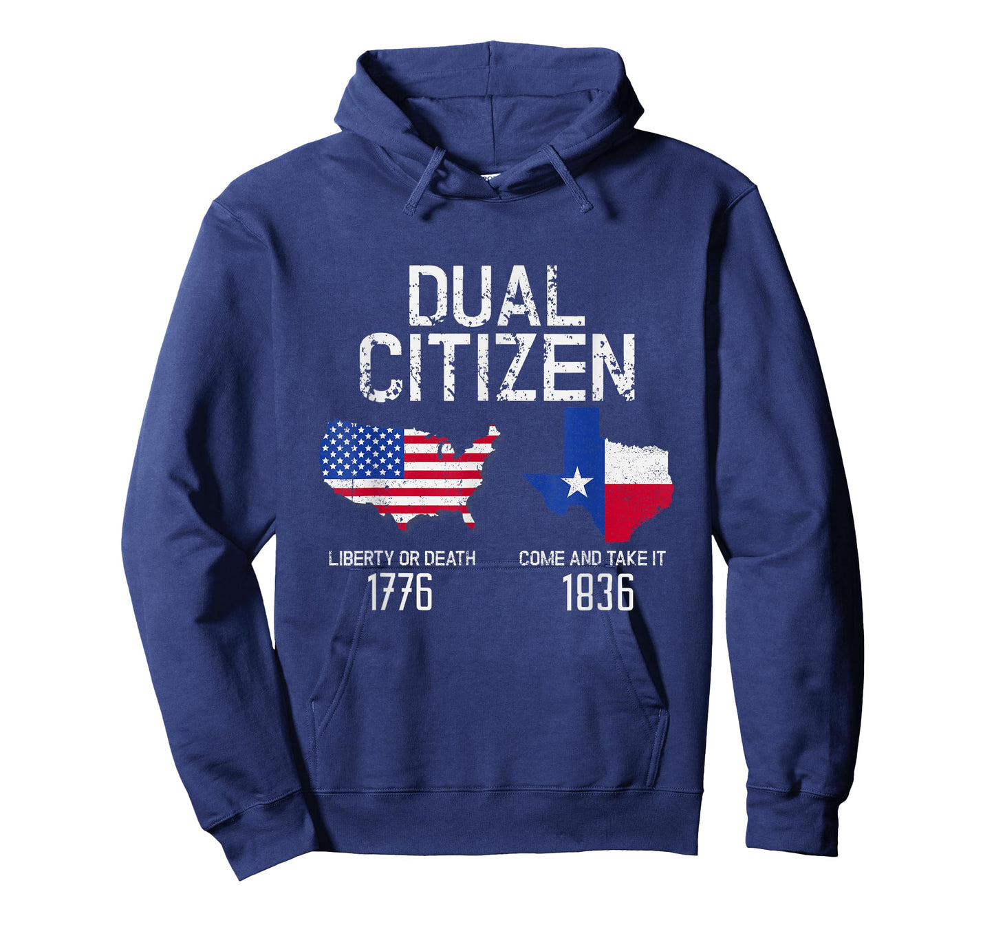 Dual Citizen Texas Pride Born and Raise USA TX Map Flag T-Shirt
