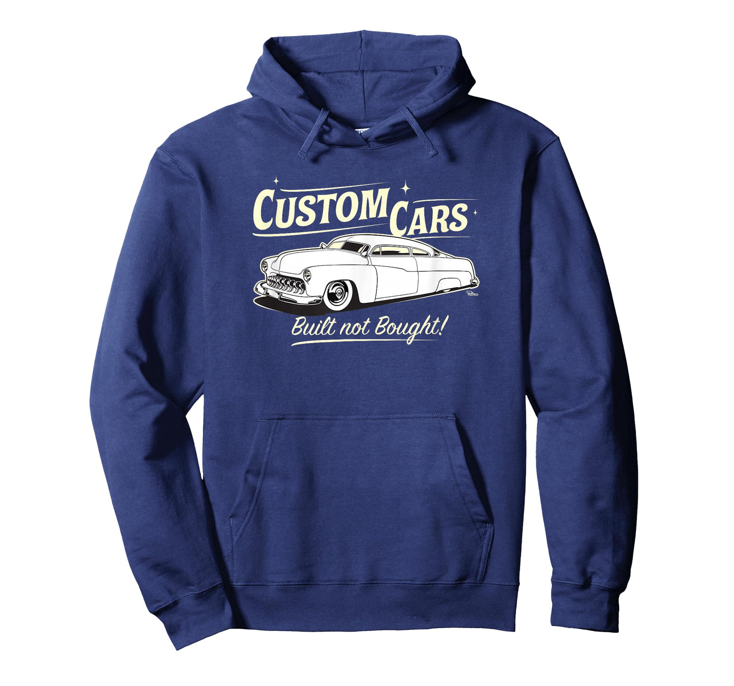 Custom Cars - Built Not Bought - Merc T-Shirt
