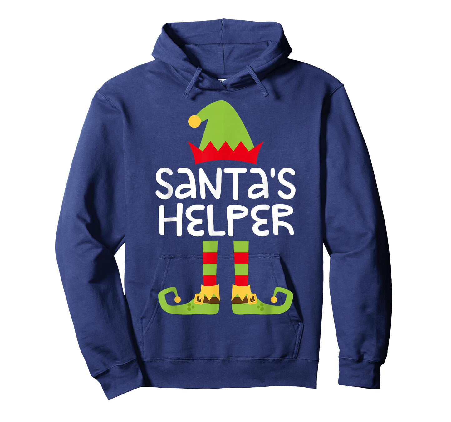 Santa's Helper Shirt Men Women Kids Matching Christmas Elf T-Shirt