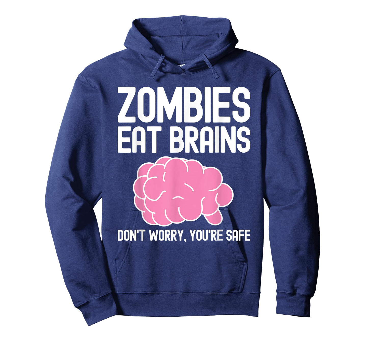 Zombies Eat Brains, Funny Halloween T-Shirt