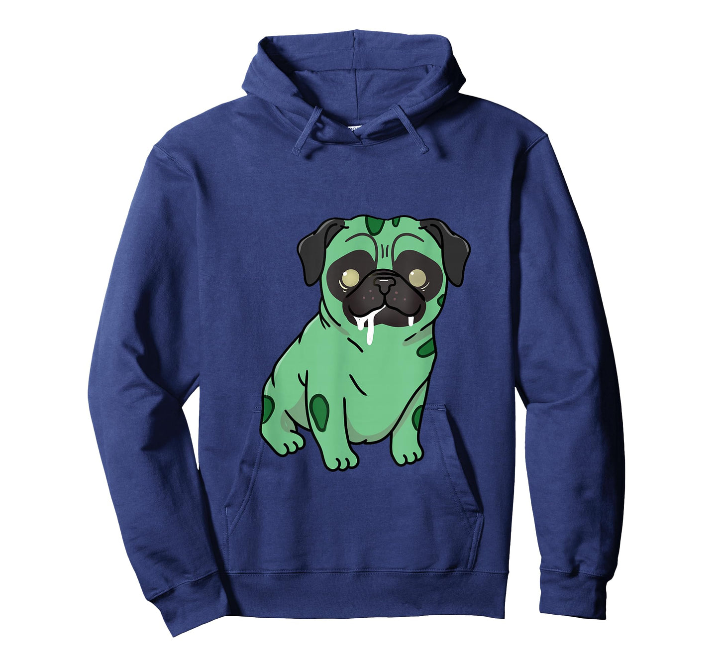 Zombie Pug Halloween T-Shirt