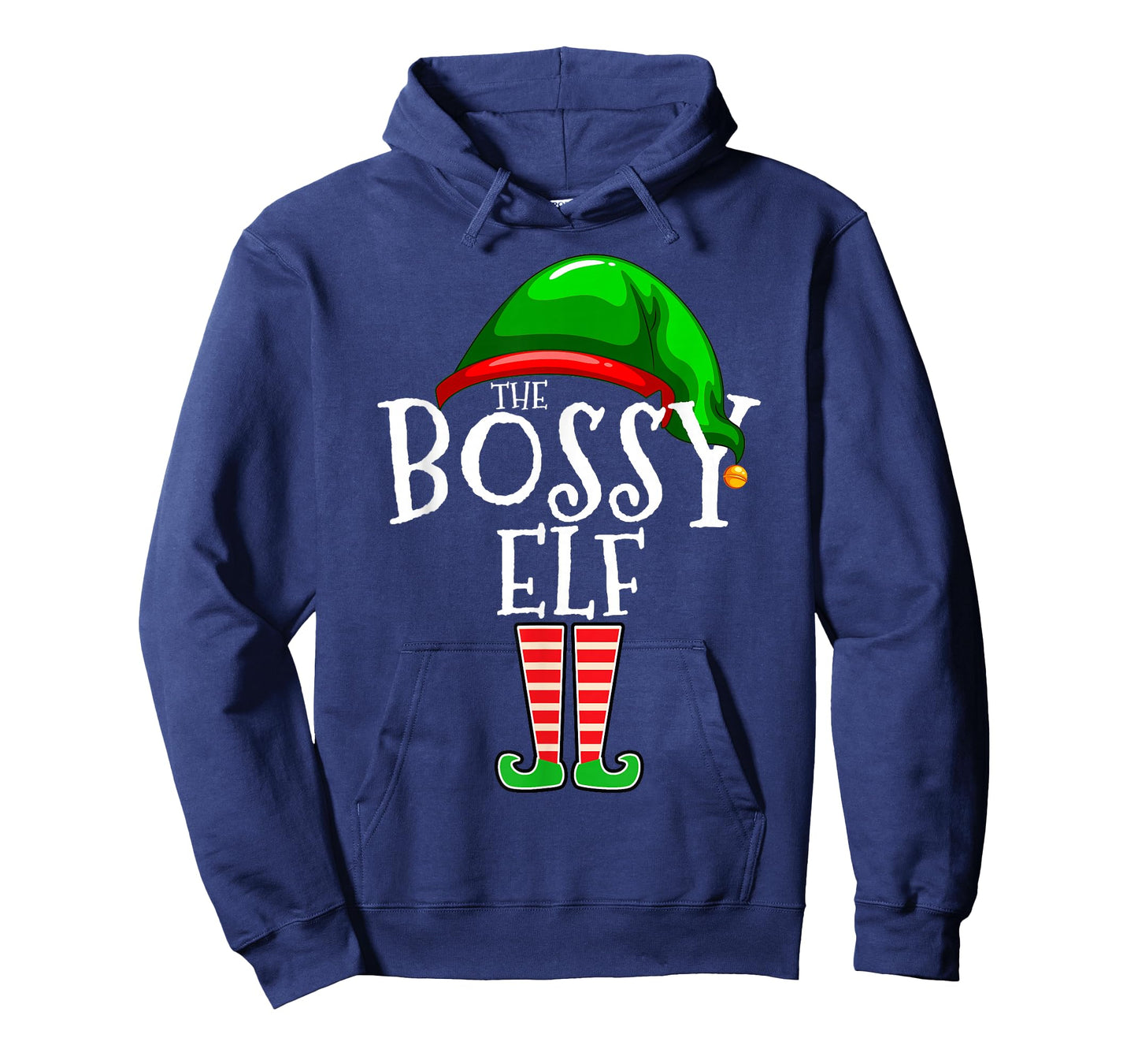The Bossy Elf Group Matching Family Christmas T-Shirt