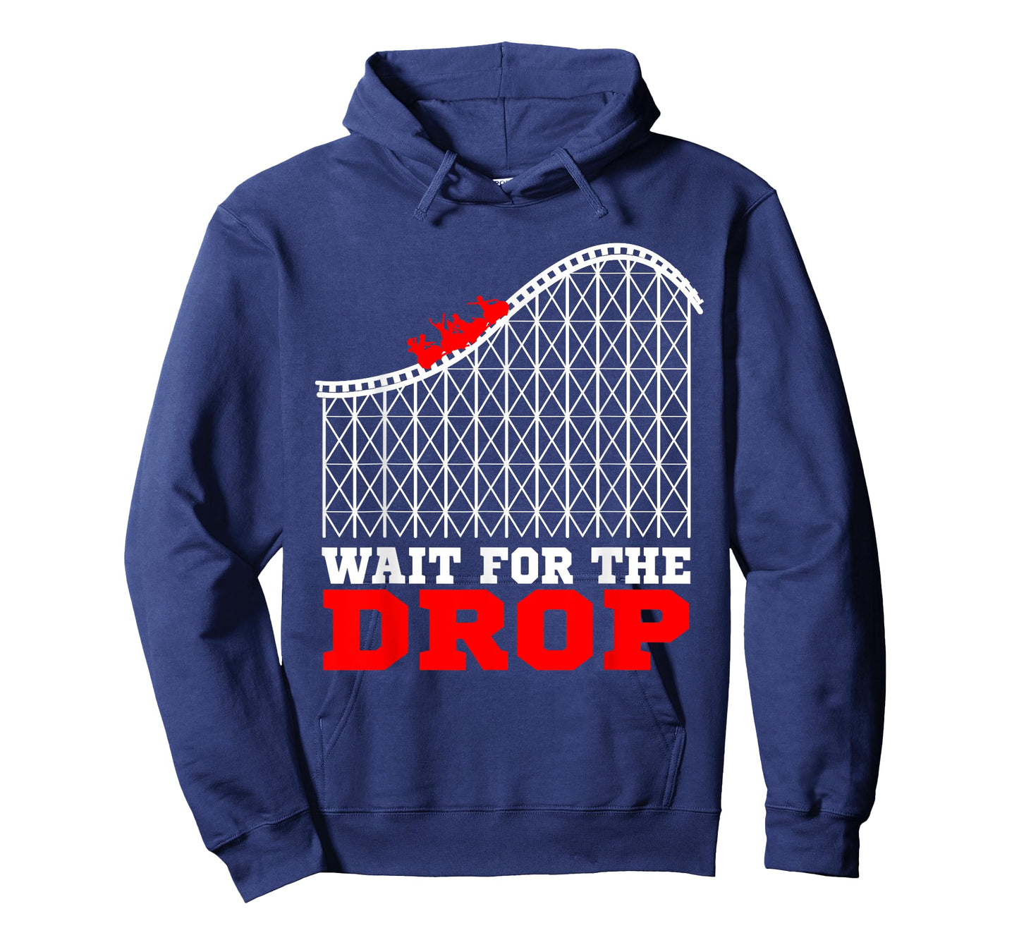 Amusement Park Roller Coaster Shirt - Wait for the Drop Gift T-Shirt