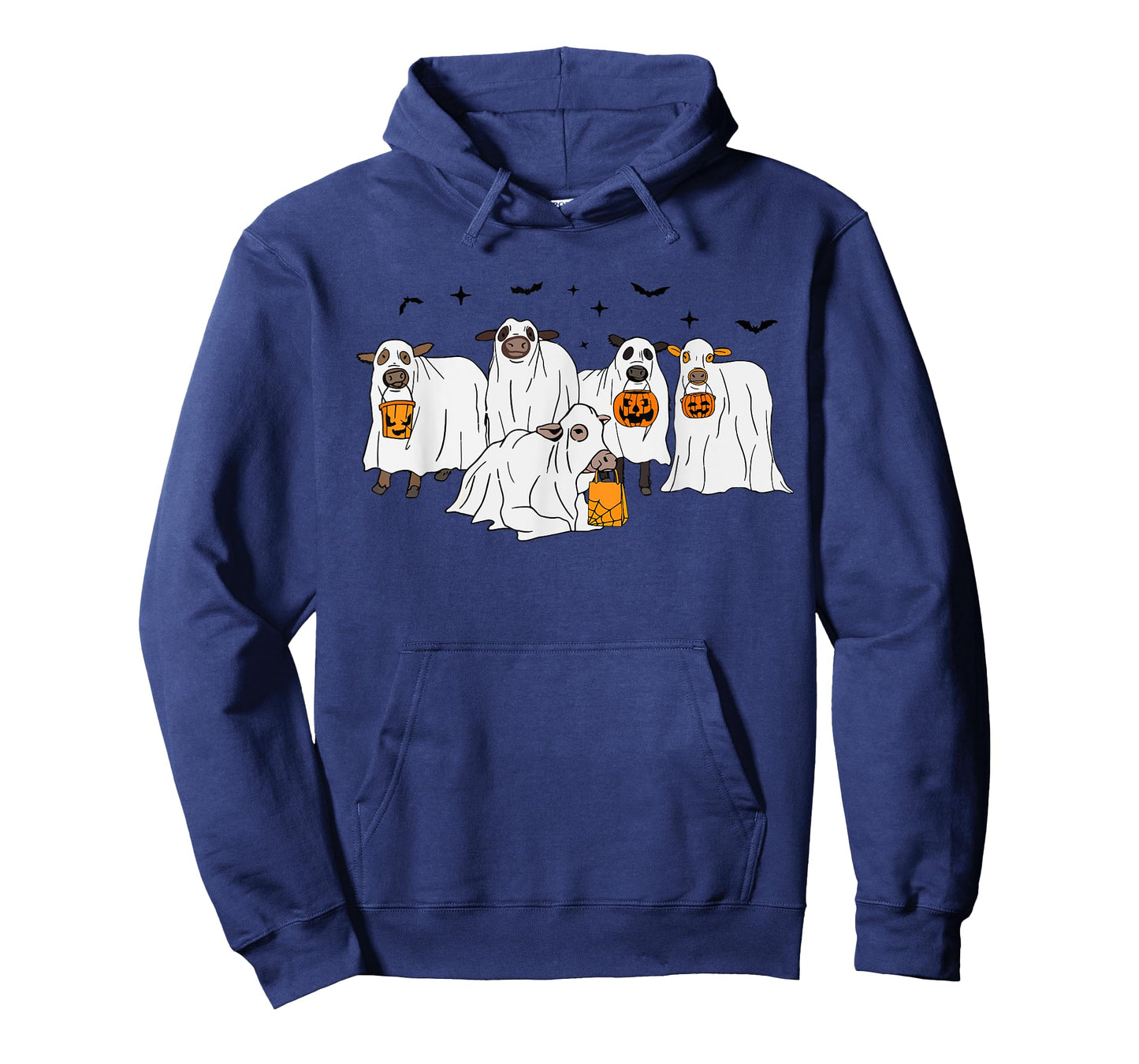 Funny Cow Ghost Halloween Farmer Trick Or Treat Cow Lover T-Shirt