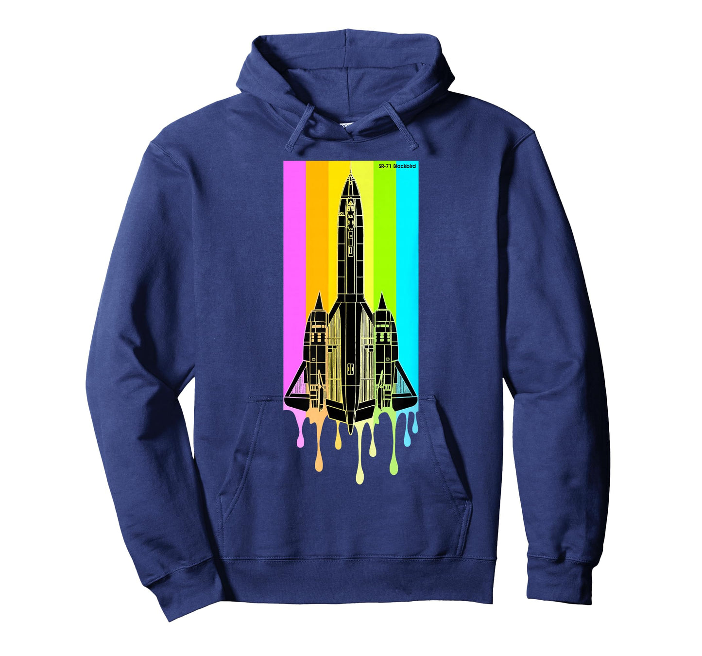 SR-71 Blackbird Vintage SR71 Aircraft Graphic Design T-Shirt