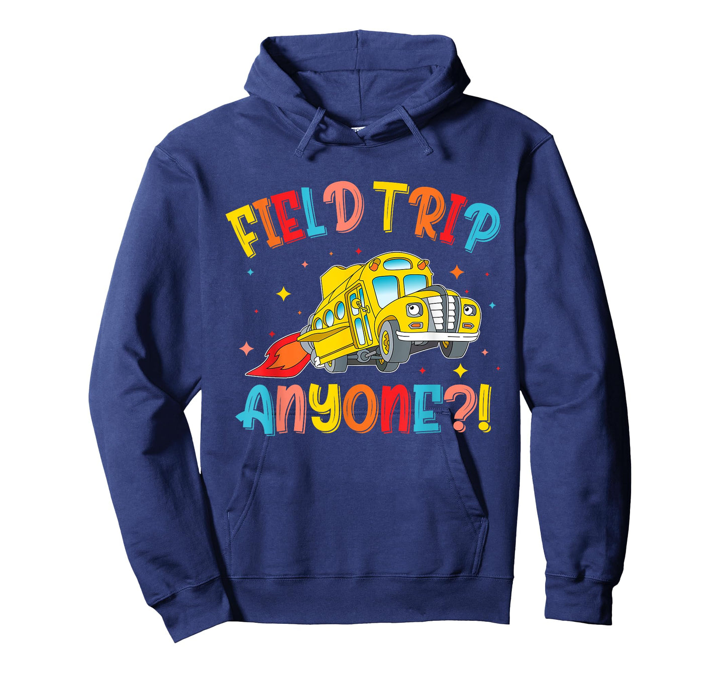 Field Trip Anyone School Trips Field Day 2025 Teachers Kids T-Shirt