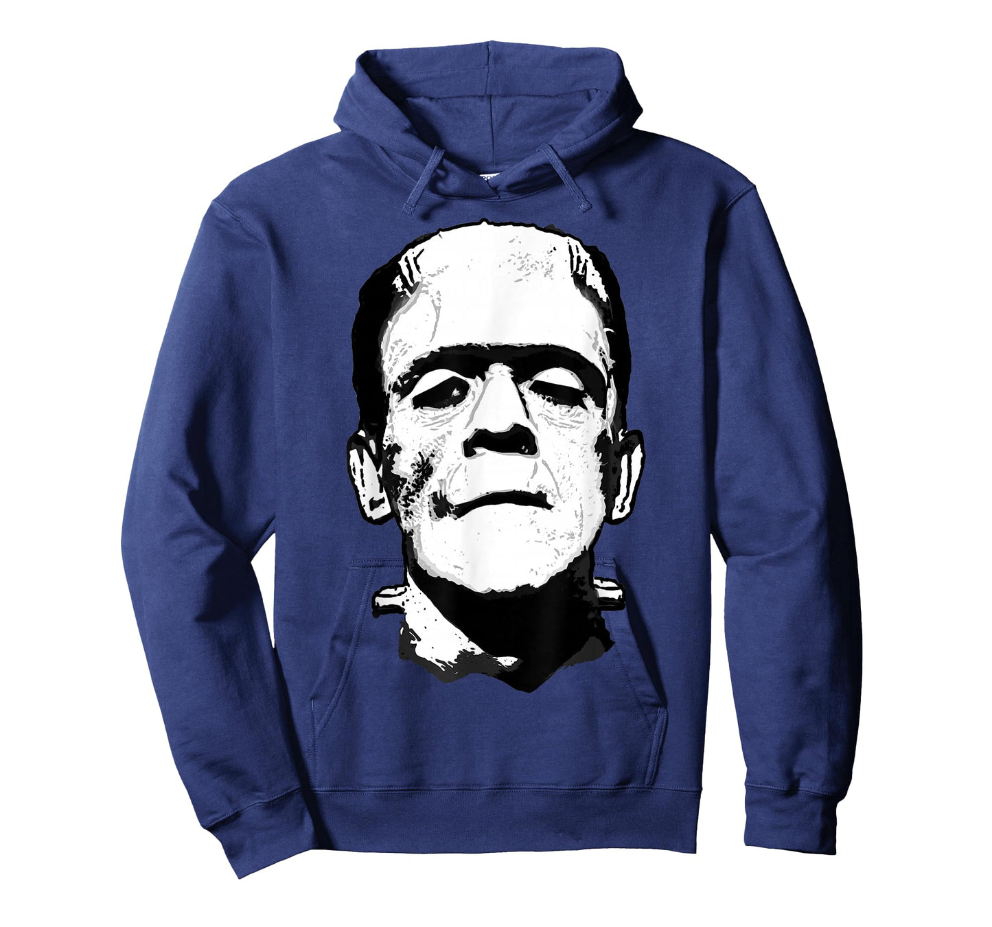 Halloween Frankenstein Monster Black and White T-Shirt