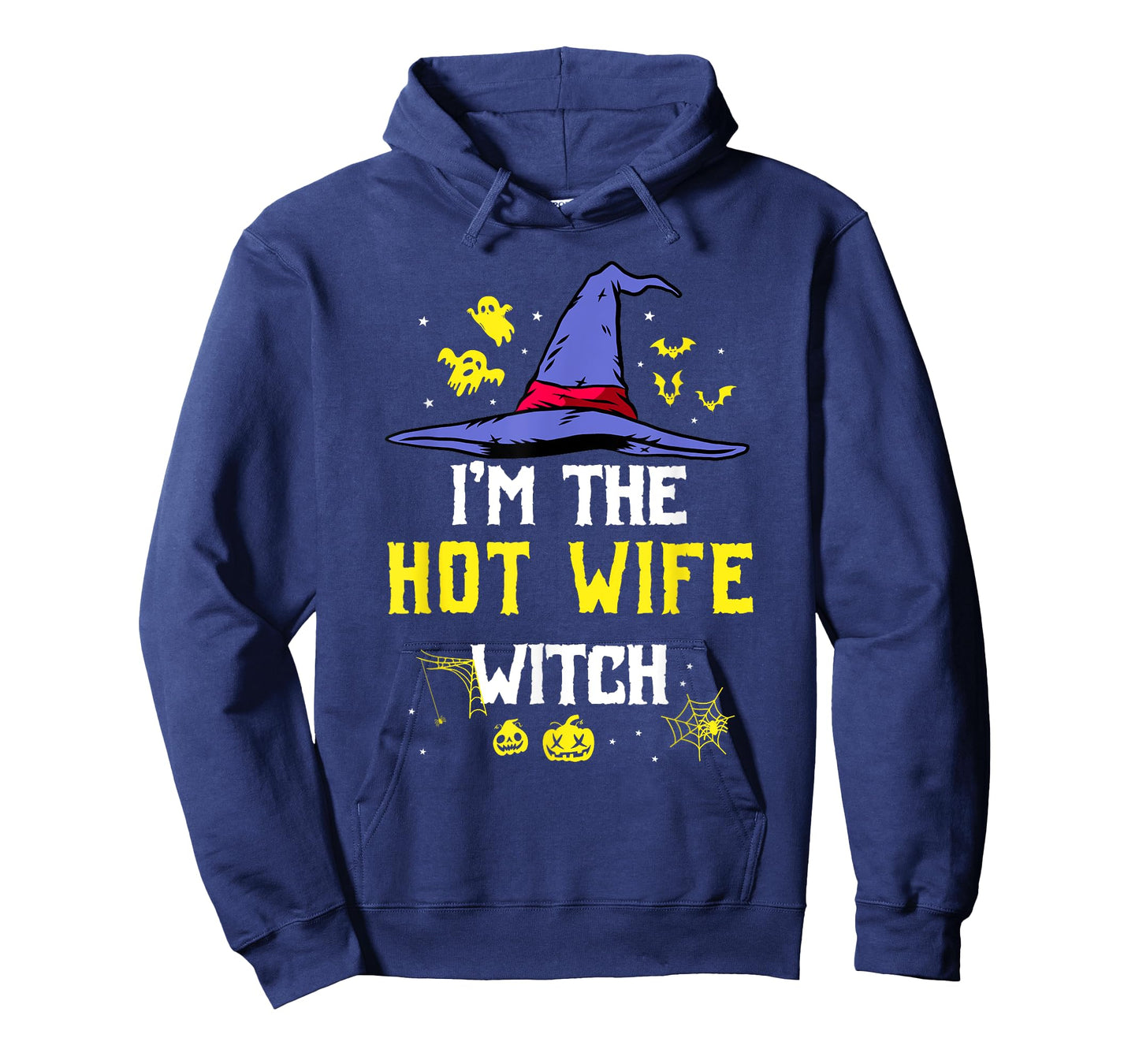 I'm The Hot Wife Witch Matching Family Halloween Party T-Shirt