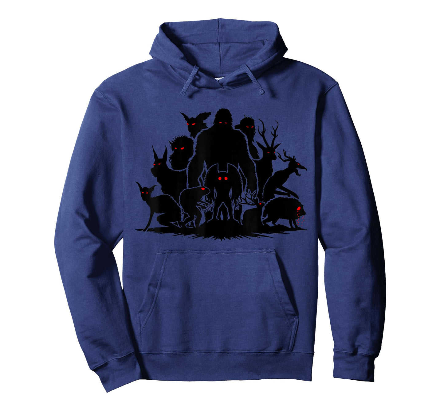 Funny Cryptid Monsters Bigfoot Mothman Wendigo Cryptozoology T-Shirt