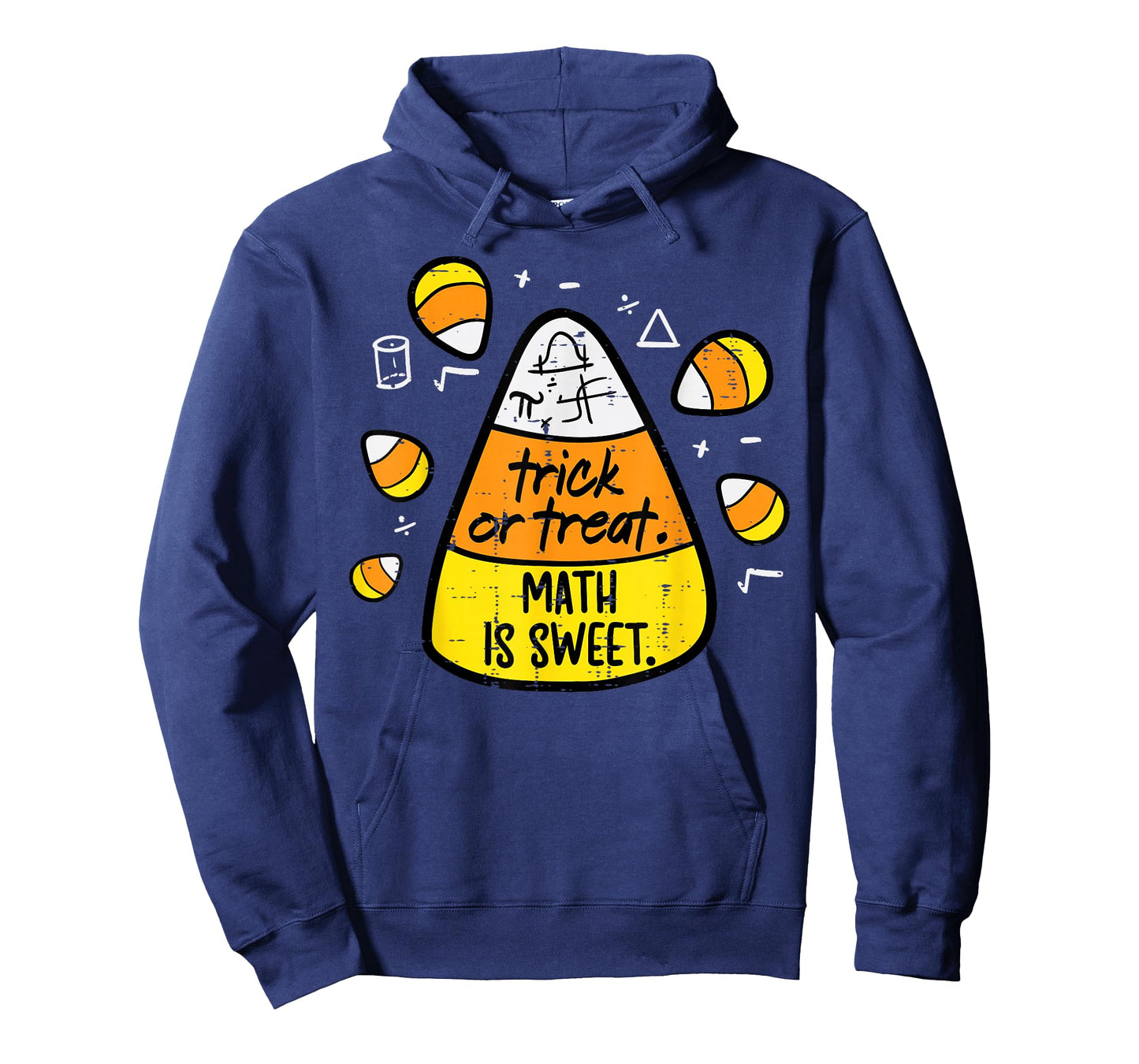 Trick Or Treat Math Sweet Candy Corn Costume Men Women Kids T-Shirt