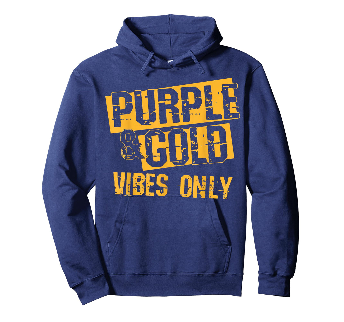 Purple & Gold Game Day Group Shirt for High School Football T-Shirt