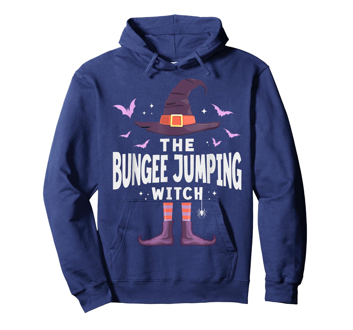 Bungee Jumping Halloween Witch Matching Costume T-Shirt