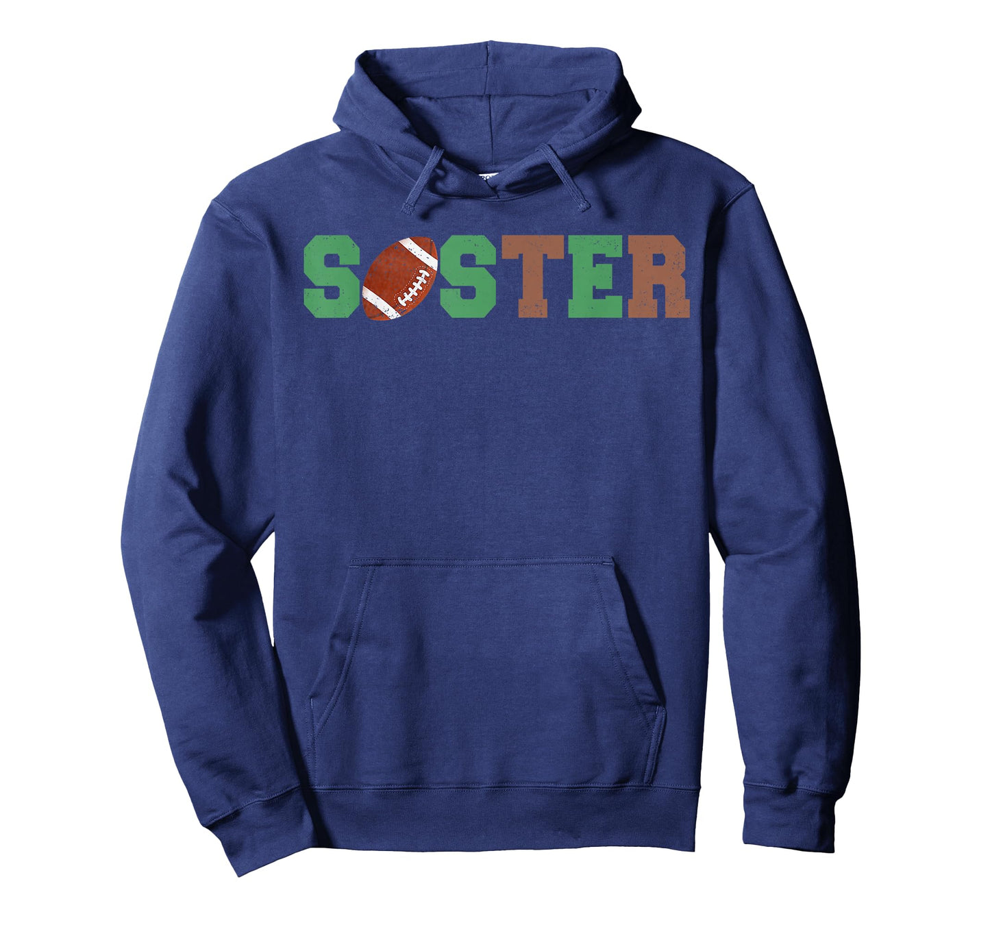 Sister of the 1 Year old Football 1st Year Down Birthday T-Shirt
