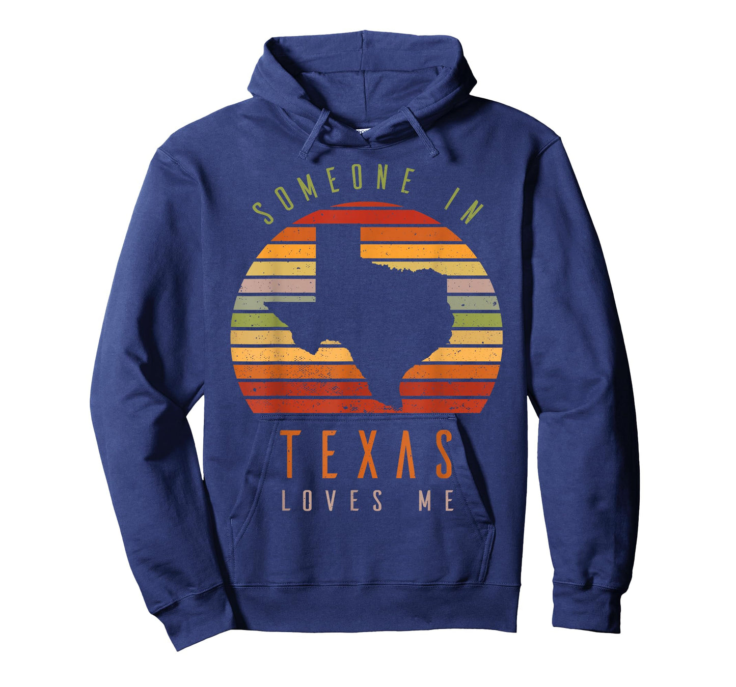 Someone in Texas Loves Me Vintage State Retro T-Shirt