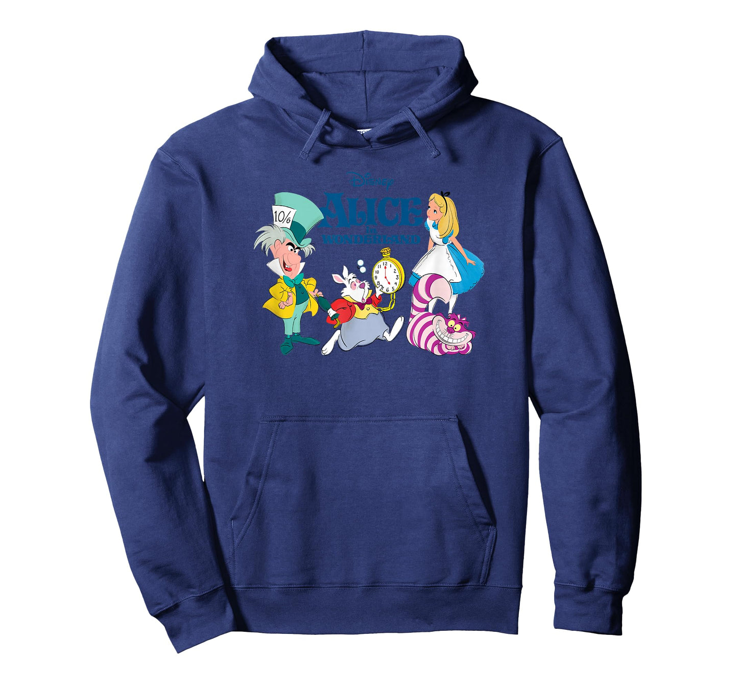 Disney Alice in Wonderland Group Shot & Logo T-Shirt