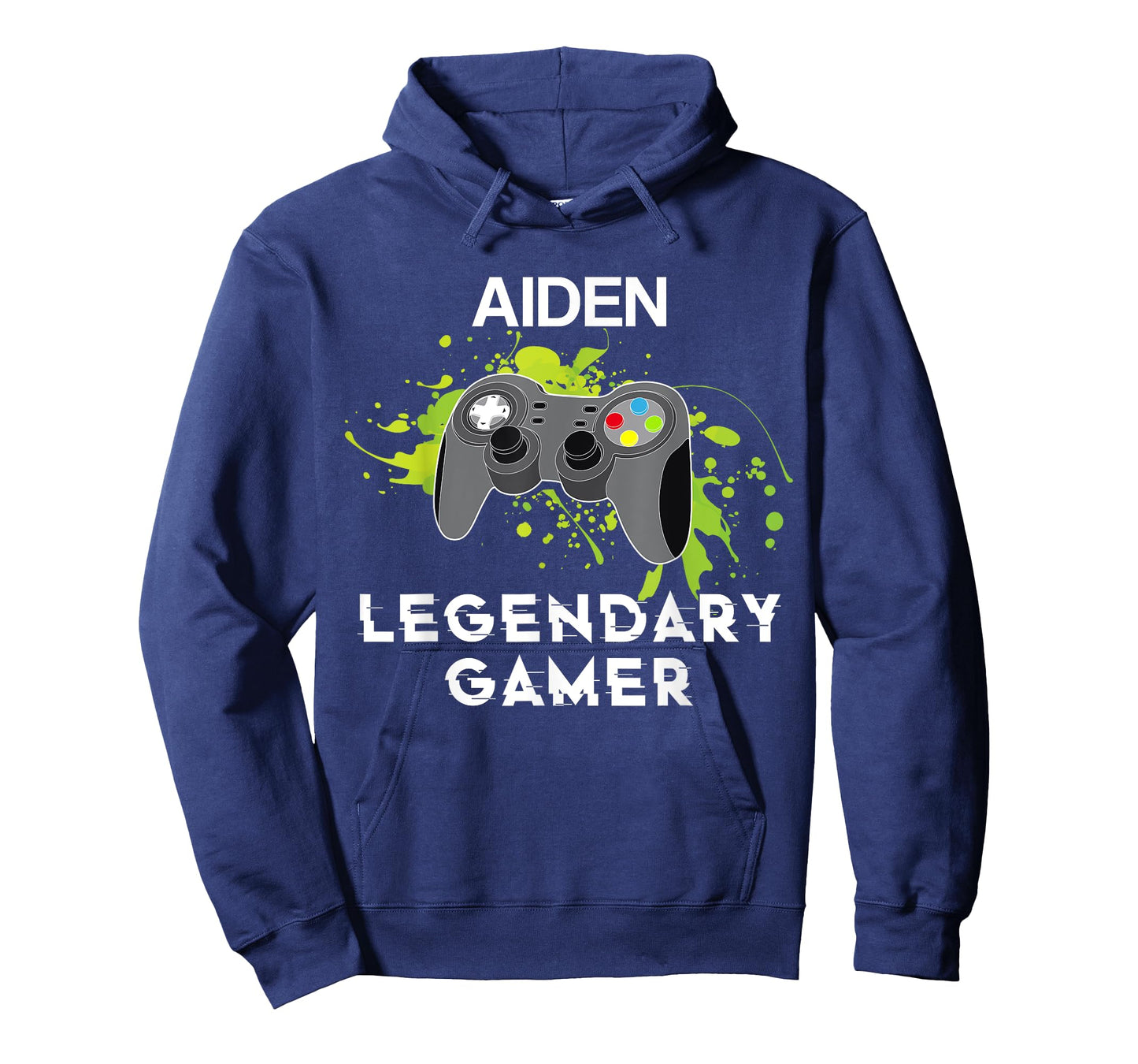 Aiden Name Gift - Personalized Legendary Gamer T-Shirt