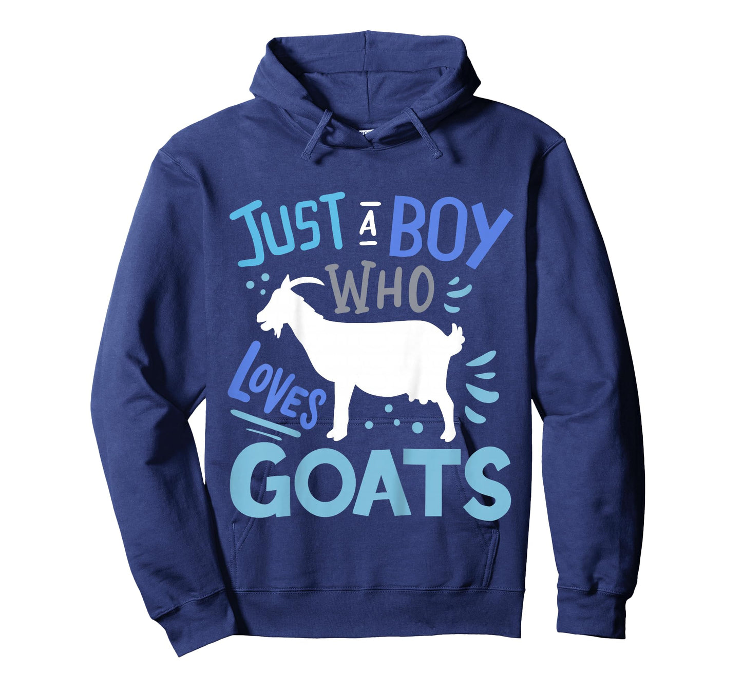 Kids Goat Just A Boy Who Loves Goats Gift T-Shirt