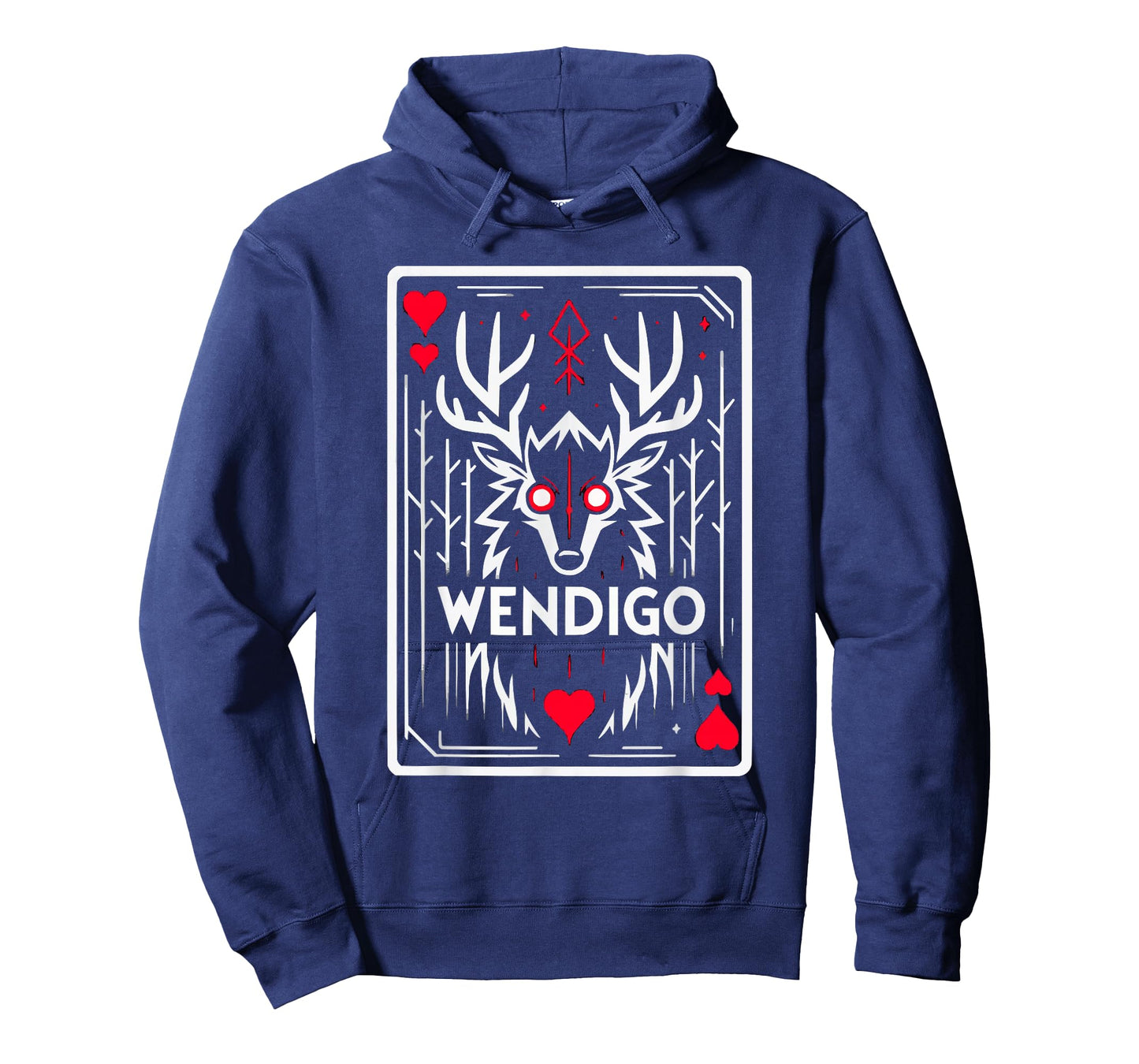 Wendigo Monster Legendary Creature Cryptozoology Cryptid T-Shirt