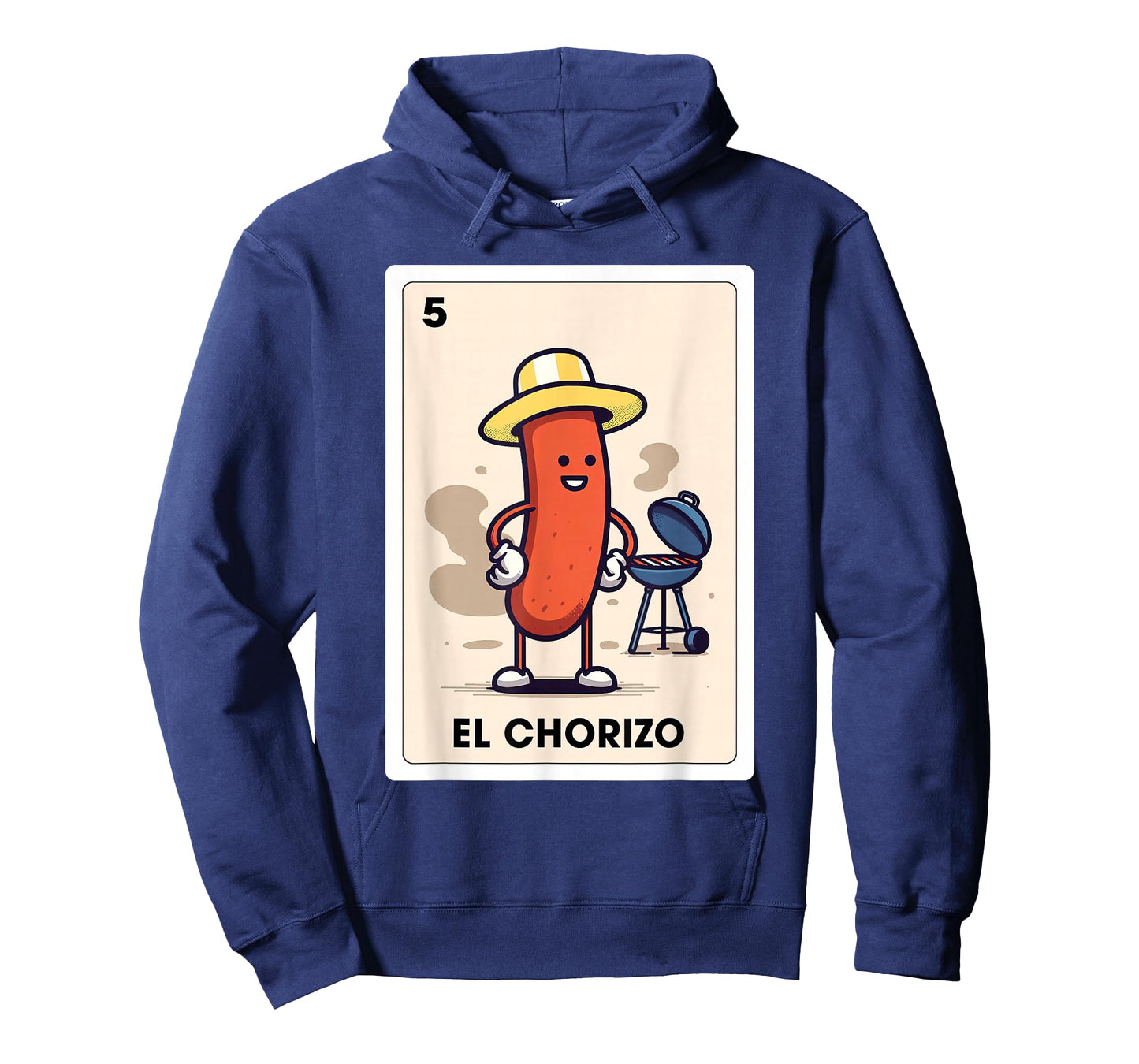 Mexicana Sausage Lover BBQ El Chorizo Mexican Bingo Card T-Shirt