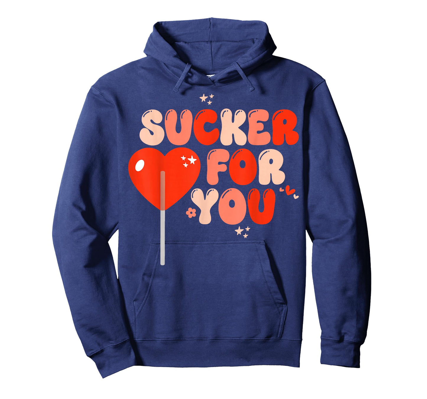 I'm A Sucker For You Lollipop Candy Heart Love Message T-Shirt