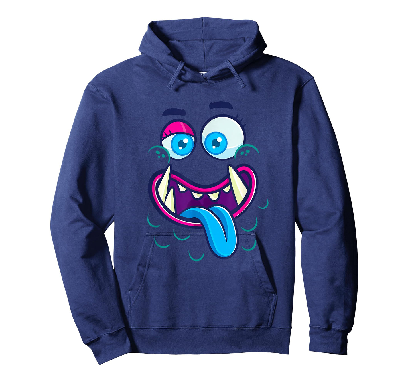 Cute Monster Face Halloween Group Costume T-Shirt