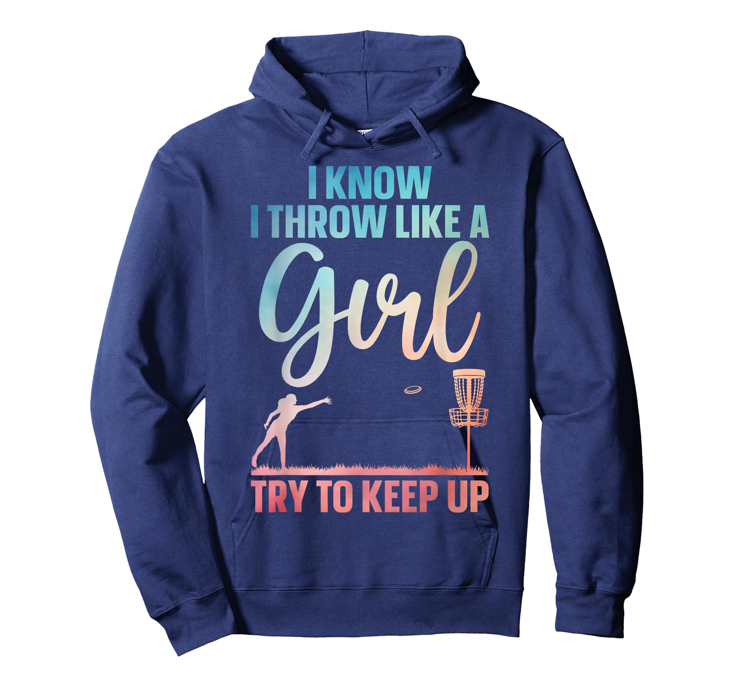 Funny Disc Golf Design For Girl Women Disc Golf Lover T-Shirt