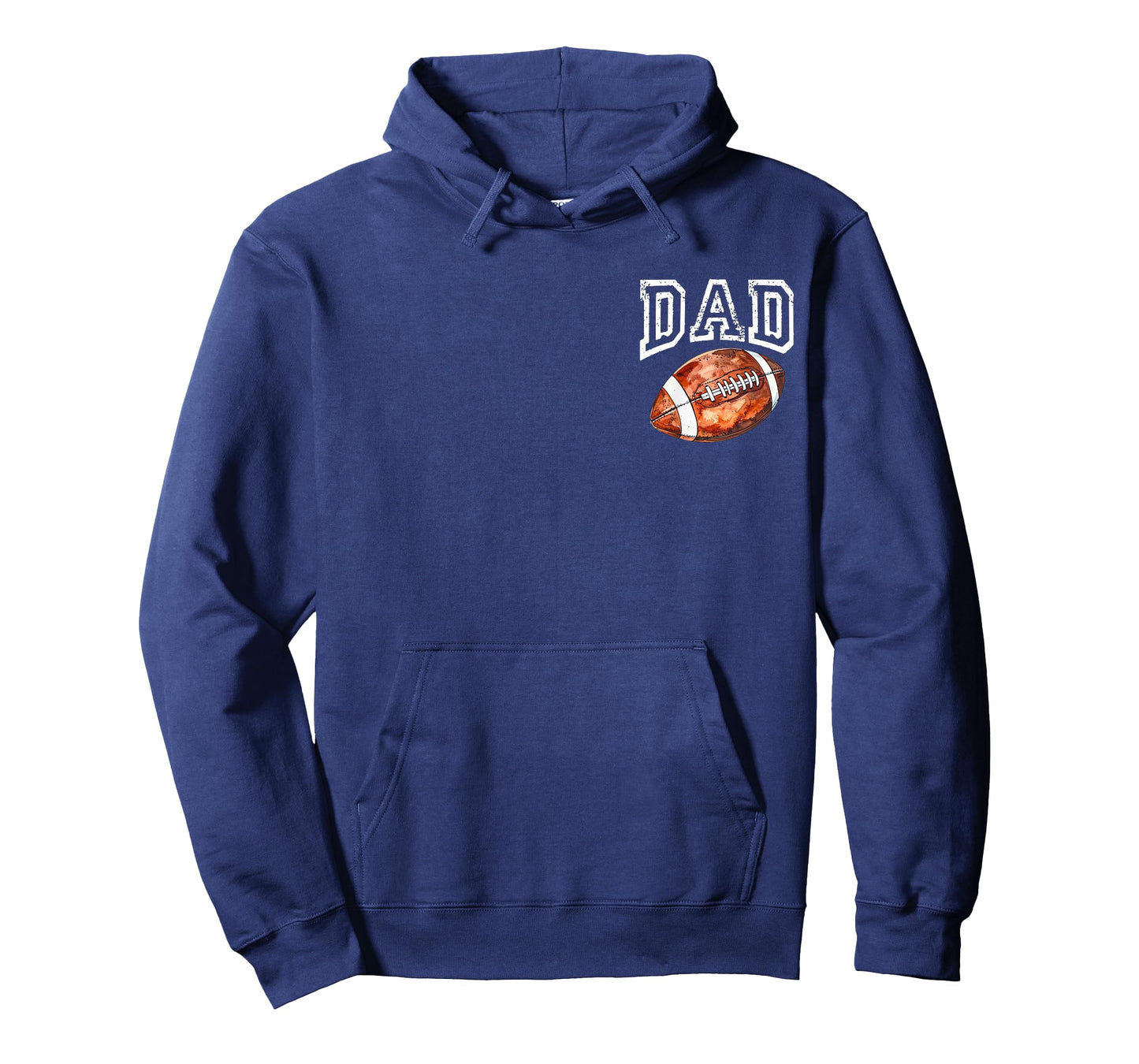 Dad of The 1 Year Old Football 1st Year Down Birthday Party T-Shirt