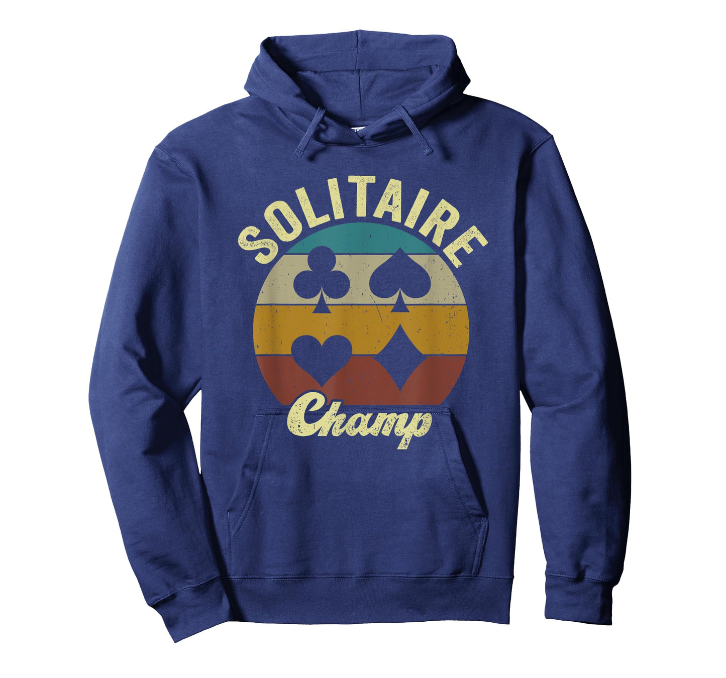 Solitaire Champ Solitaire Lover Funny Solitaire Card Game T-Shirt