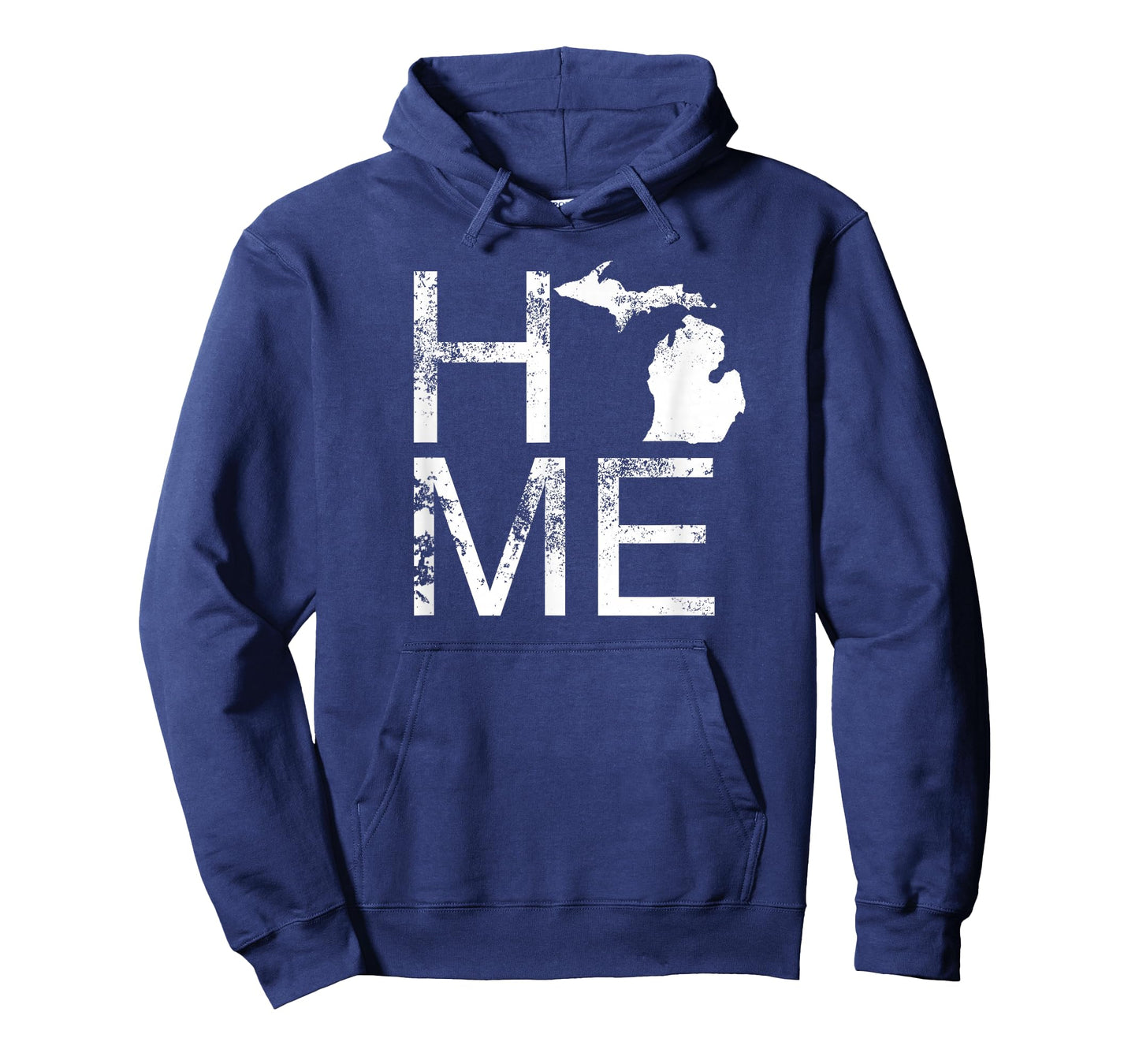 Michigan Home Shirt MI State Love Pride Map Distressed Tee T-Shirt