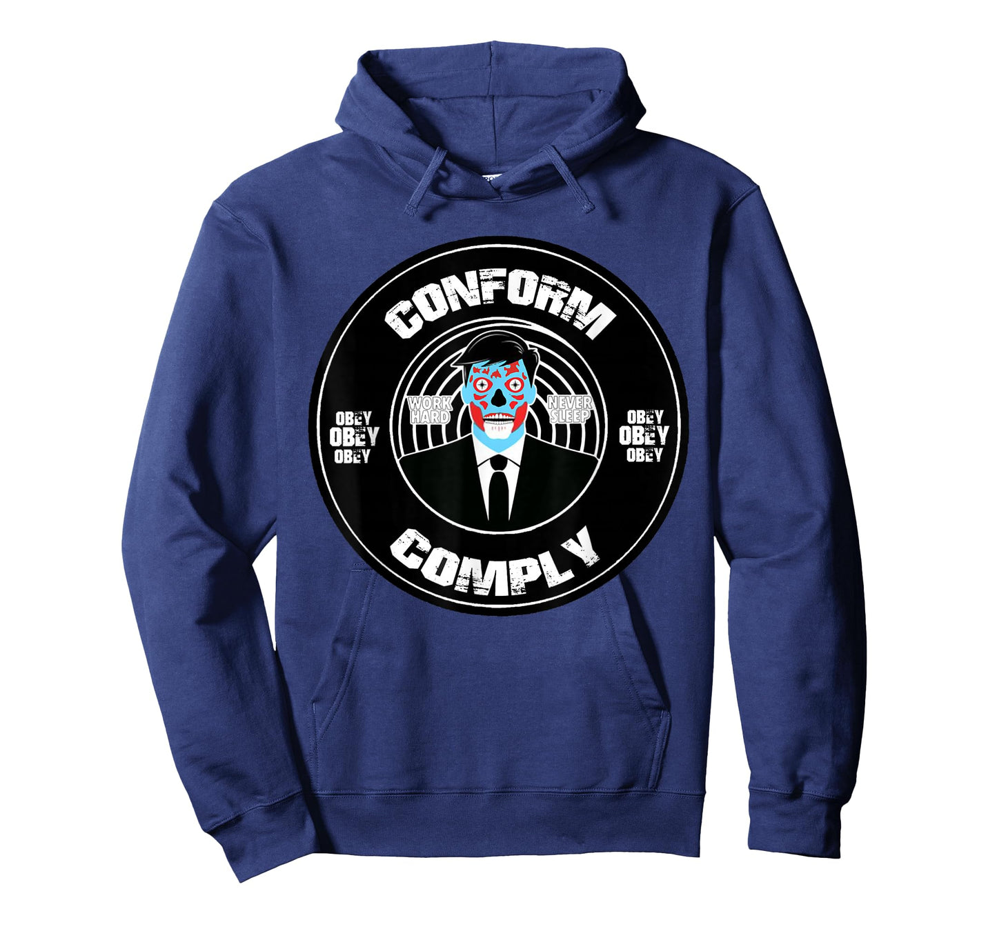 They Live Comply Conform Sci-Fi Horror Alien Watch TV OBEY T-Shirt