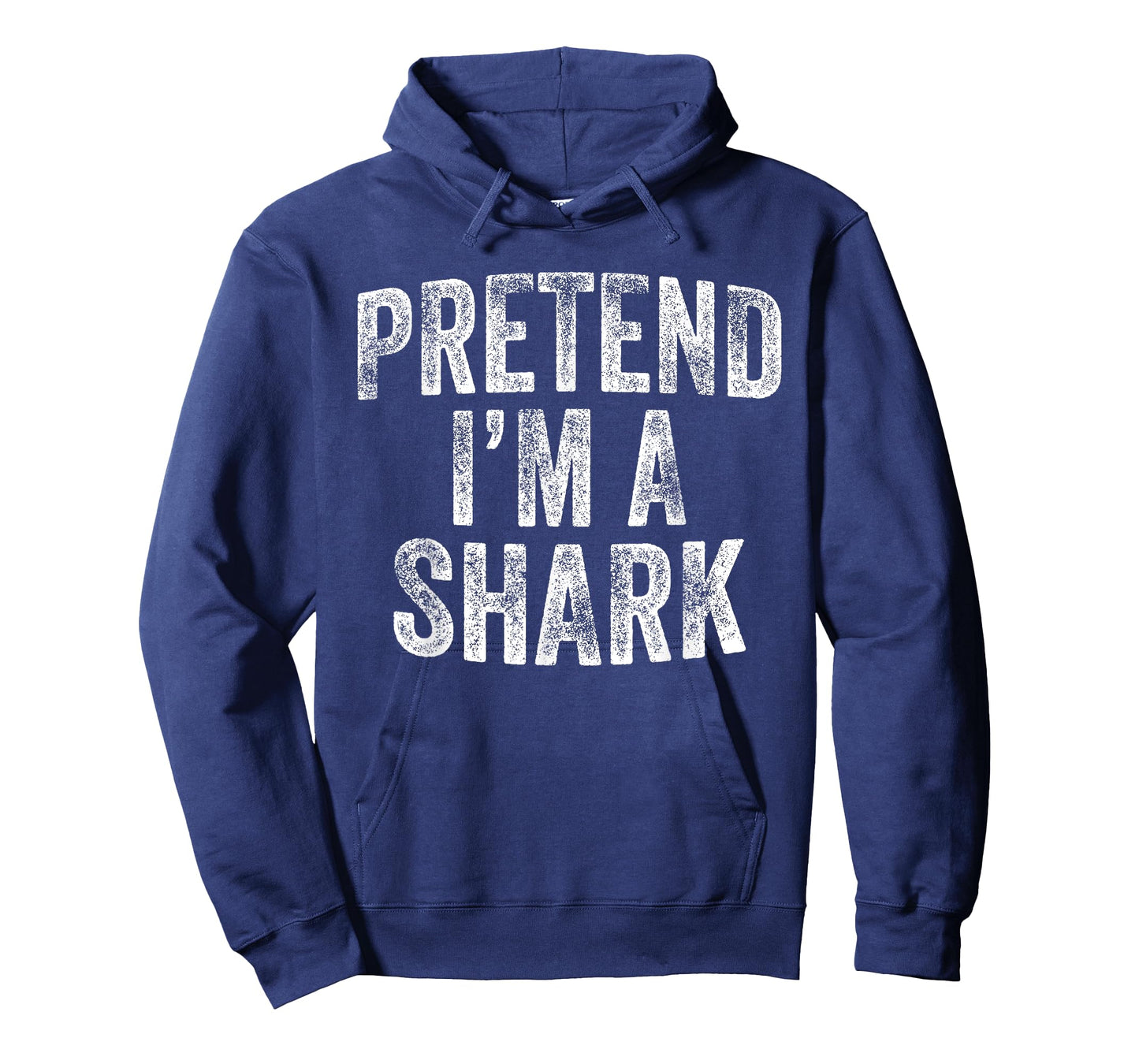Pretend I'm A Shark Costume Family Lazy Easy Halloween Party T-Shirt