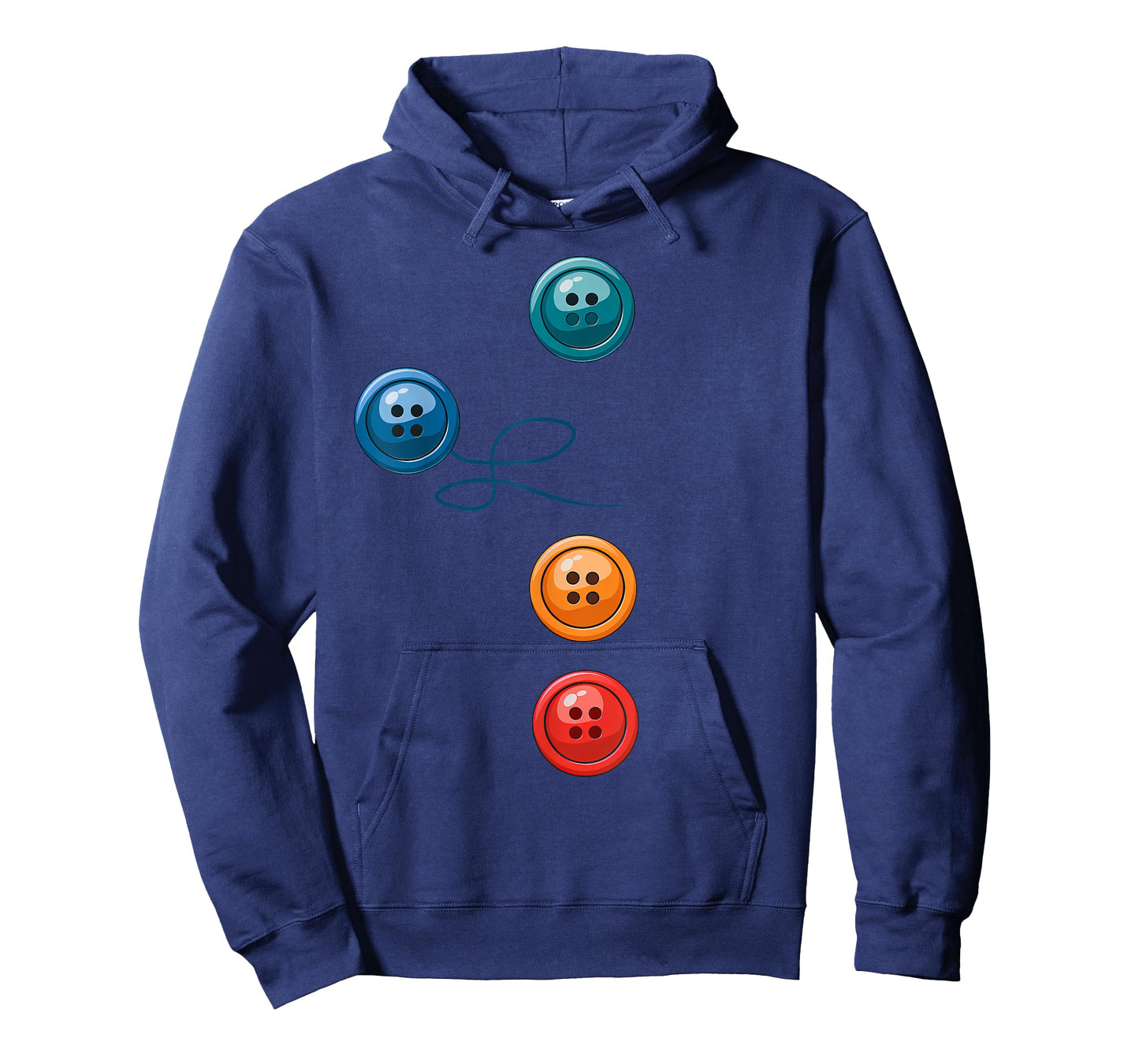 Four Groovy Buttons Blue Cat Funny Halloween Costume Kids T-Shirt