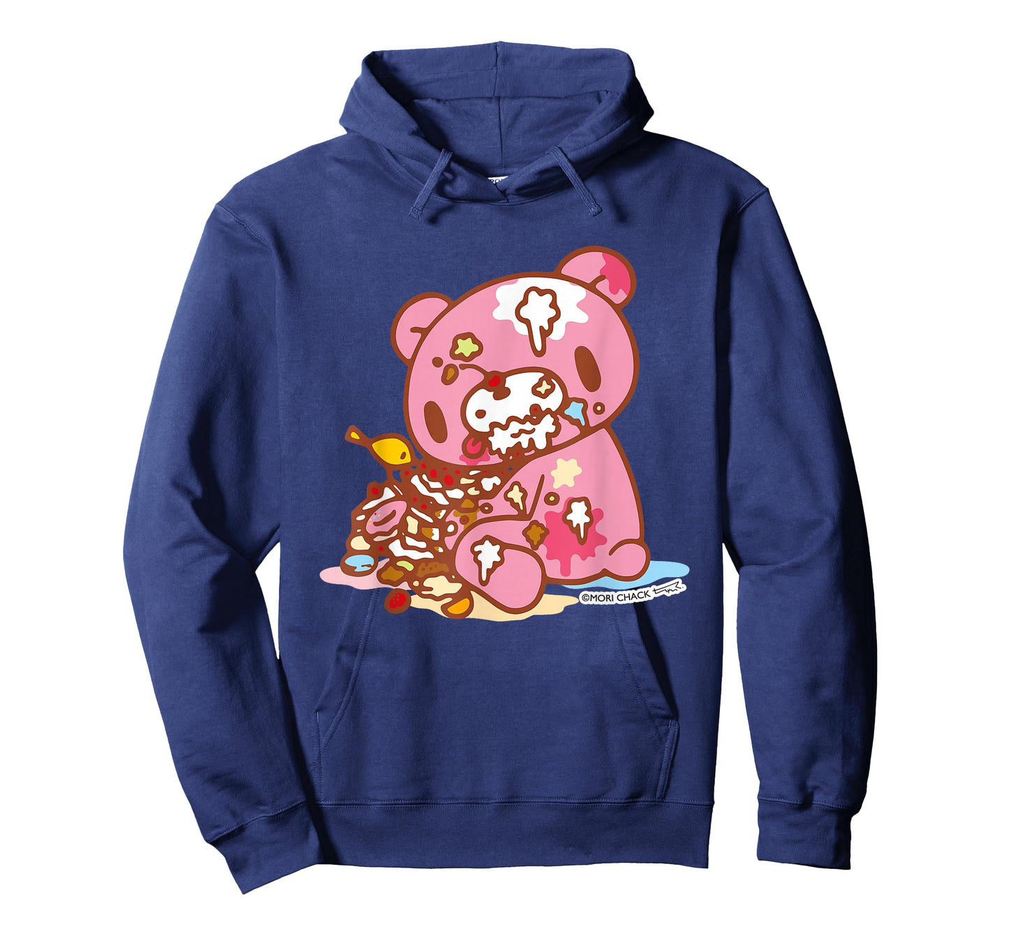 Gloomy Bear The Naughty Grizzly Junk Food Feast Anime T-Shirt