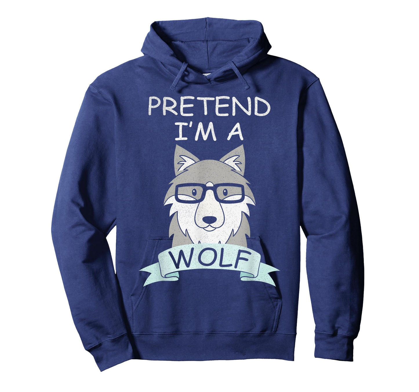 Pretend I'm a Wolf Costume Funny Matching Halloween Costume T-Shirt