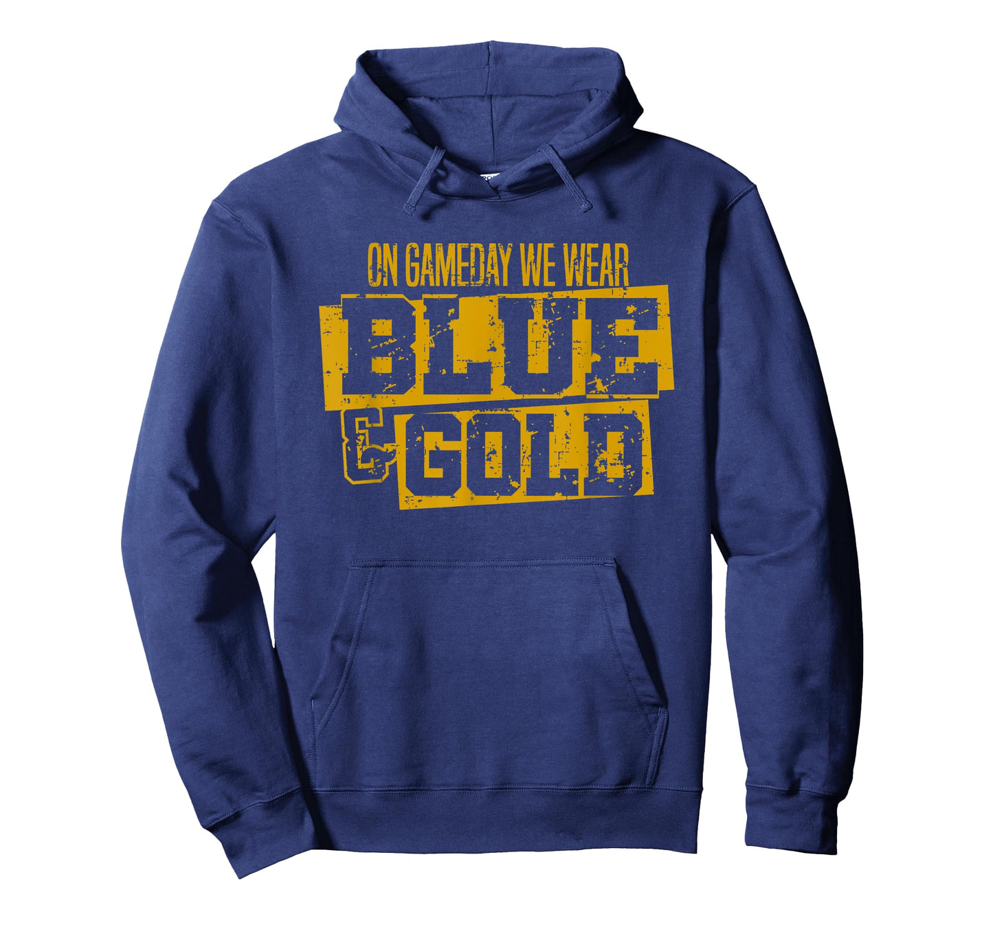 Blue Gold Game Day Group for High School Football Sports T-Shirt