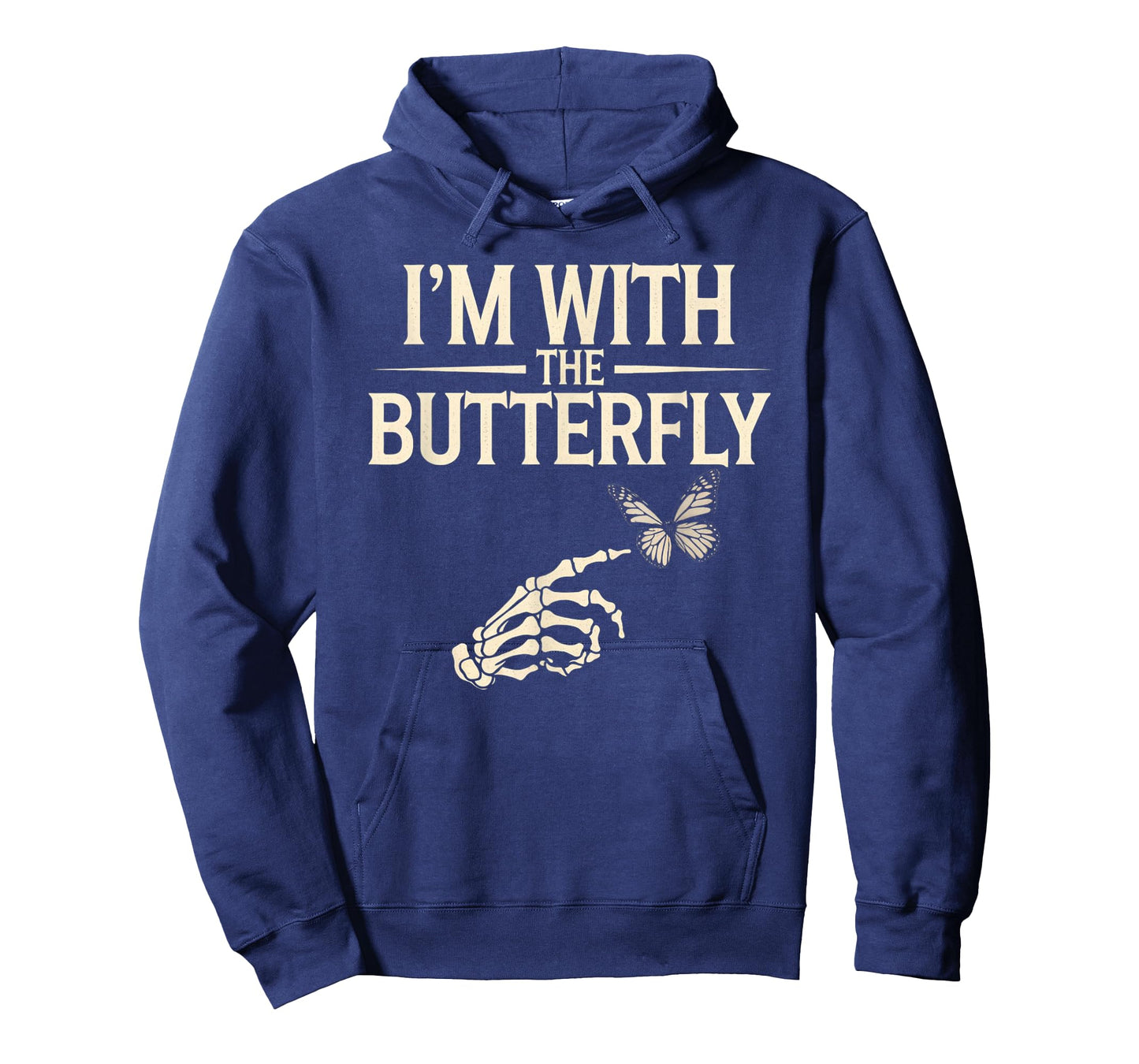 I'm With Butterfly Halloween Costume Couples Matching Gifts T-Shirt