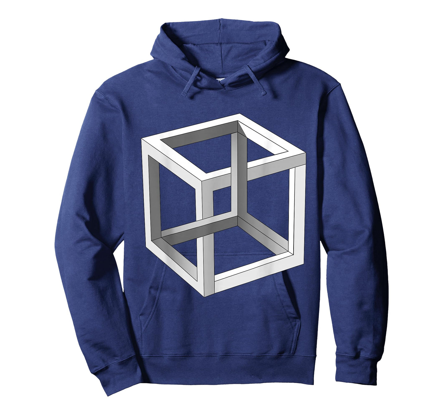 Impossible Cube (Irrational Cube) Optical Illusion T-Shirt T-Shirt