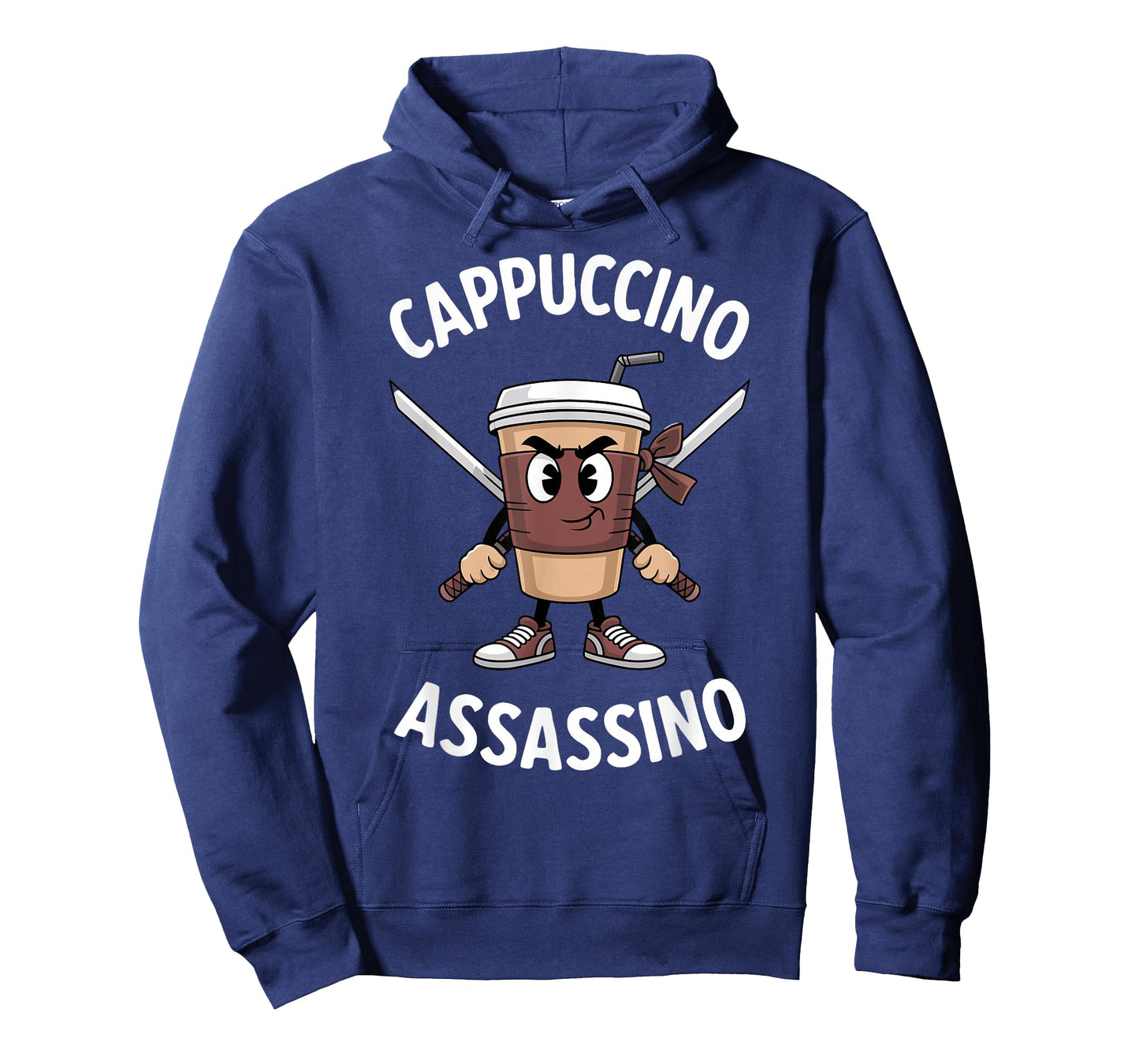 Kids Meme Italian Brainrot Cappuccino Assassino Funny Coffee T-Shirt