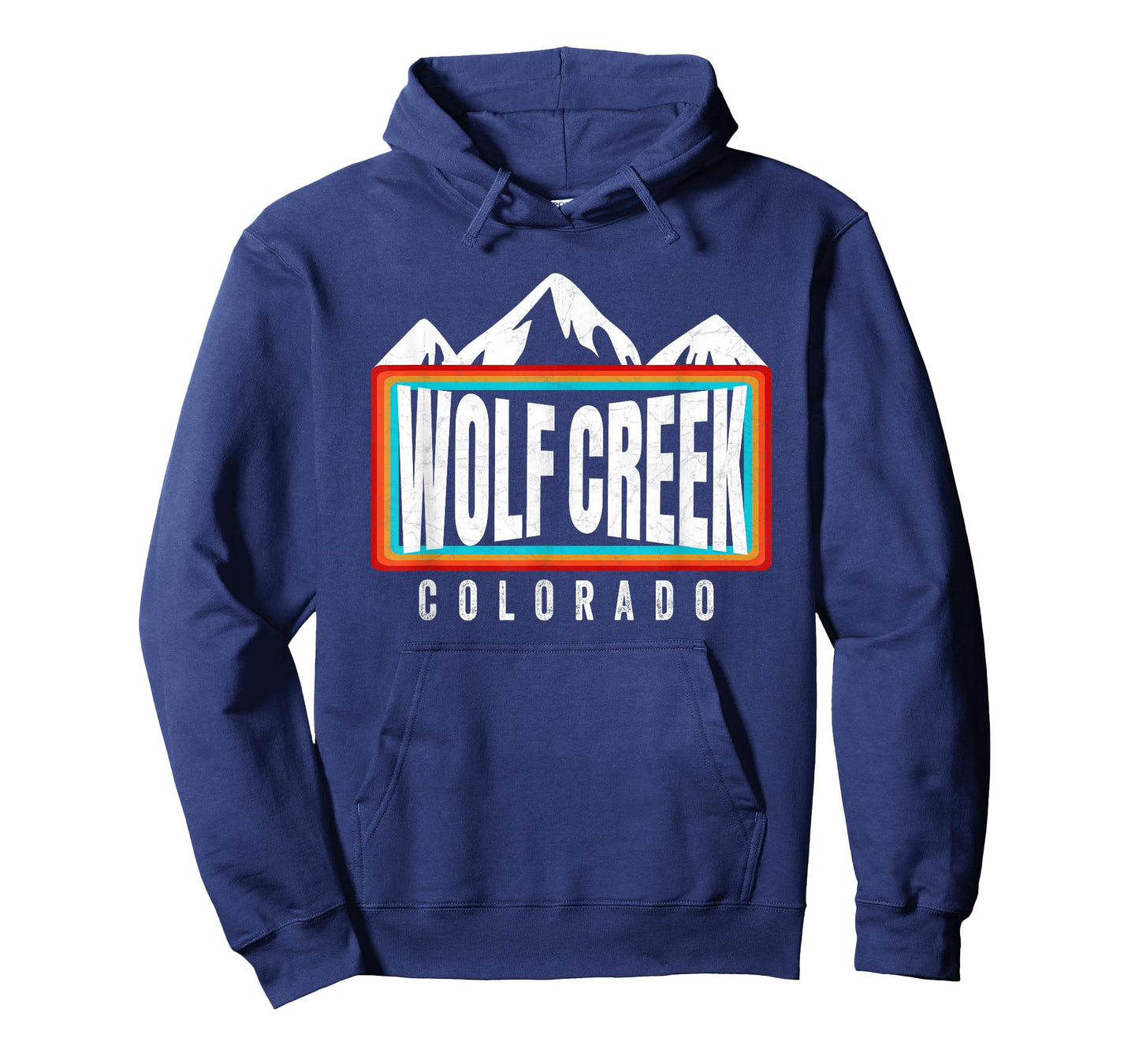 Throwback Wolf Creek Ski CO Winter Gear Colorado Snowboard T-Shirt