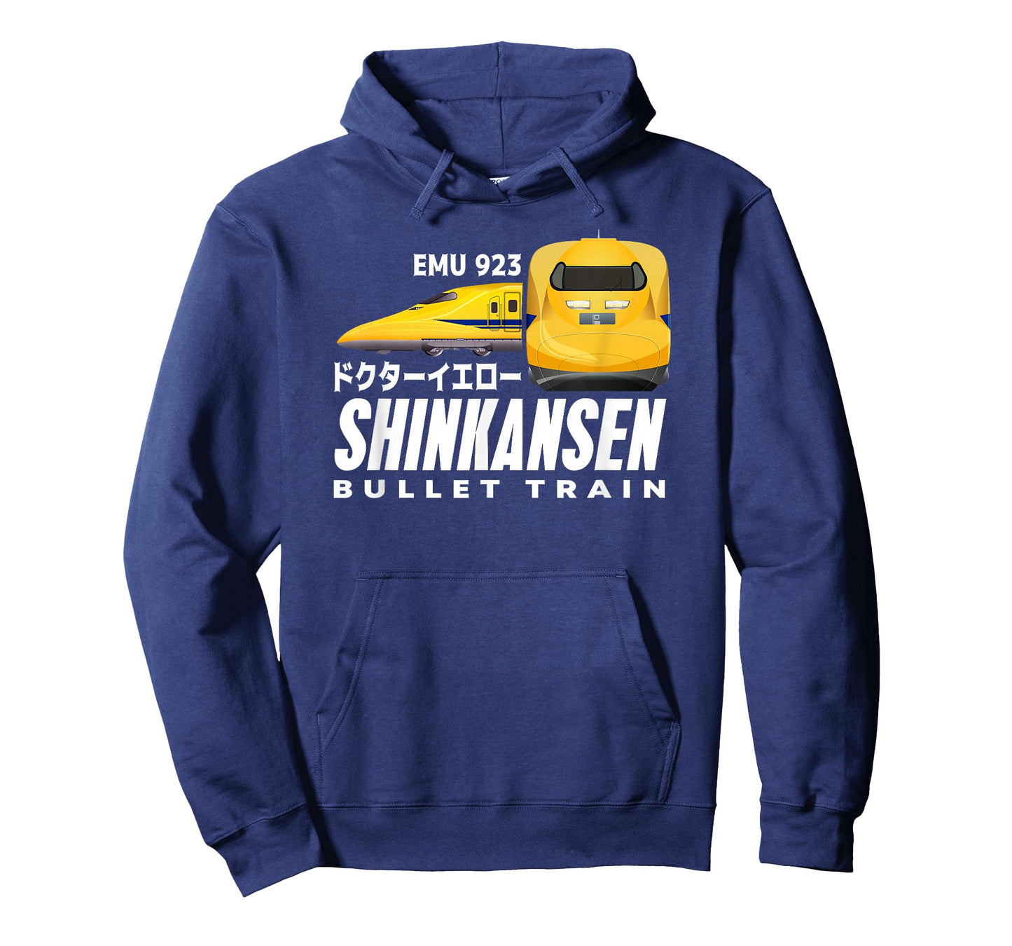 Bullet Train Dr Yellow Shinkansen Japanese Kanji Japan Fan T-Shirt