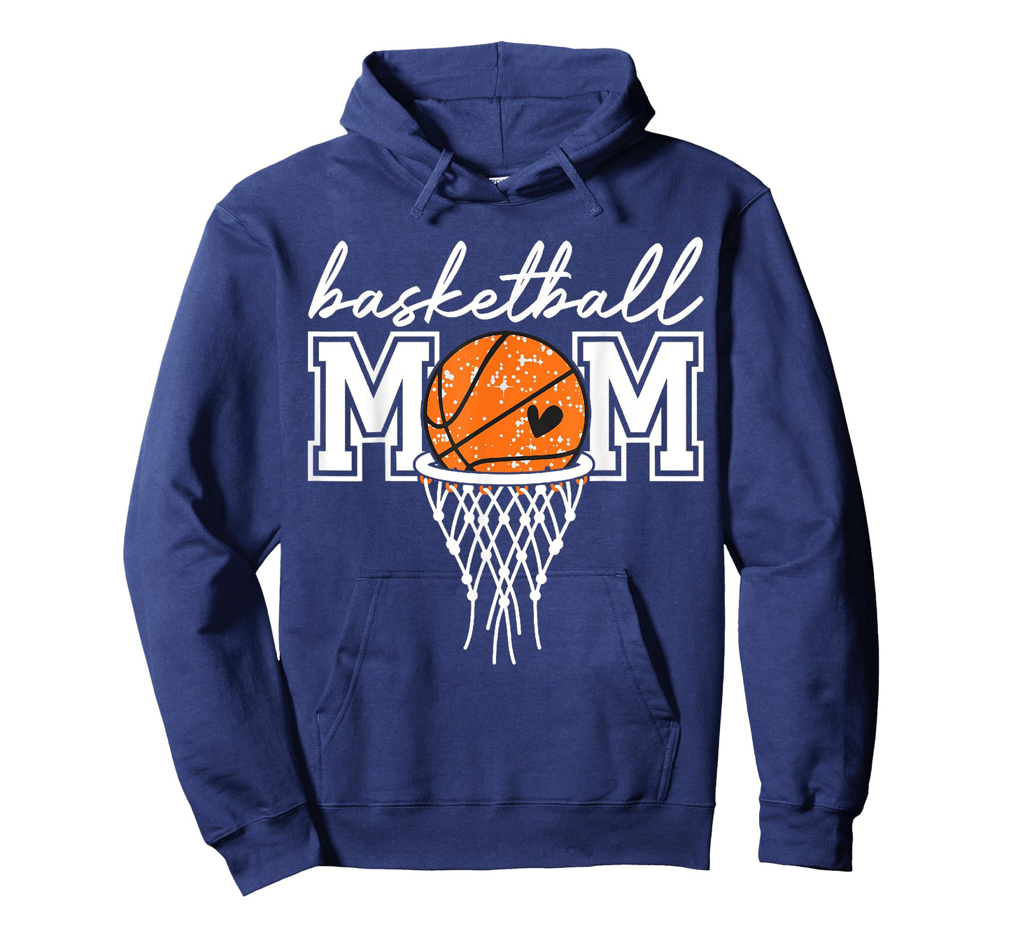 Retro Basketball Mom Mama Funny Mom Game Day Sports Mothers T-Shirt