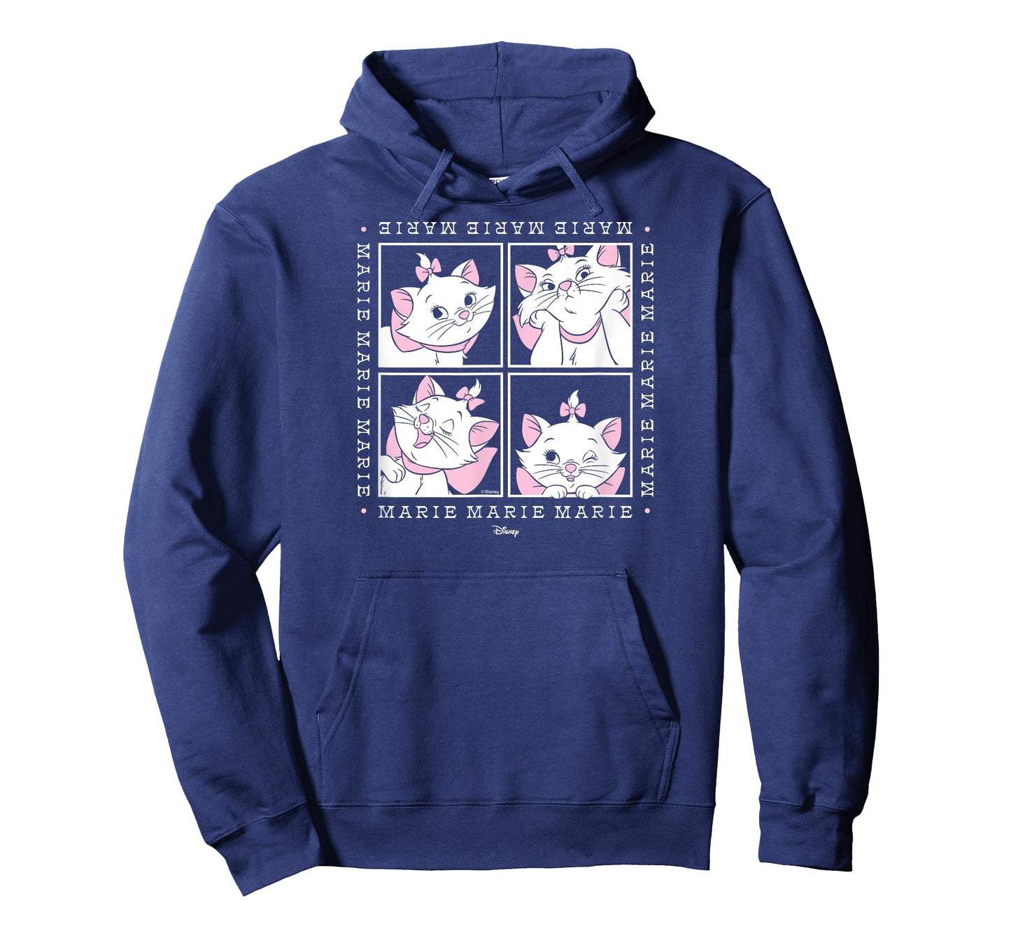 The Aristocats - Marie White Cat Character Face Grid T-Shirt