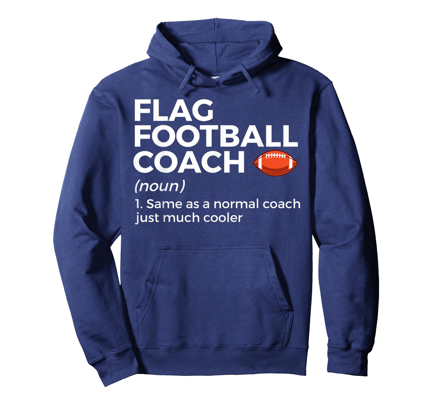 Funny Flag Football Coach Definition T-Shirt