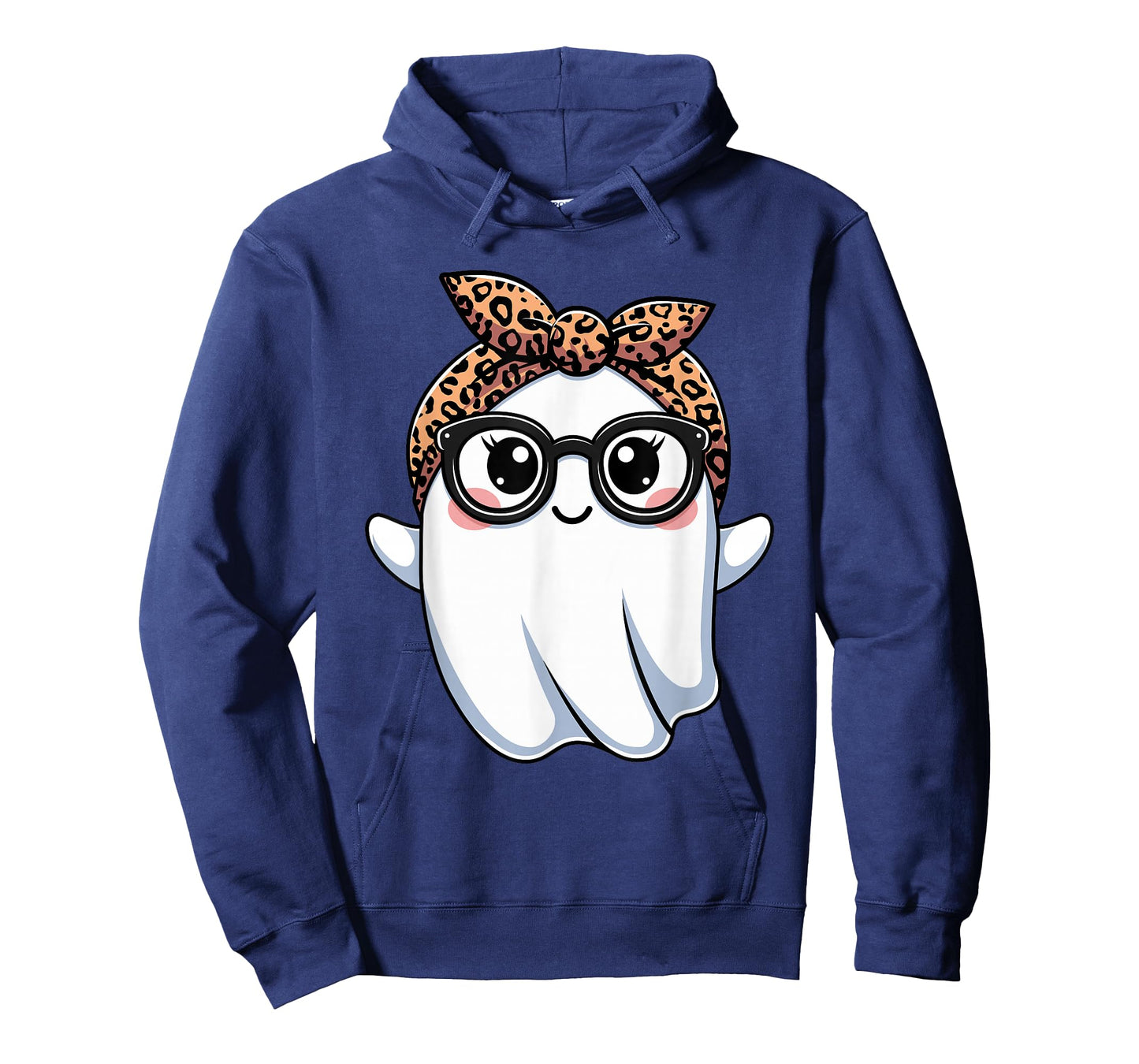 Halloween Ghost Glasses Boo Spooky Season Women Toddler Girl T-Shirt