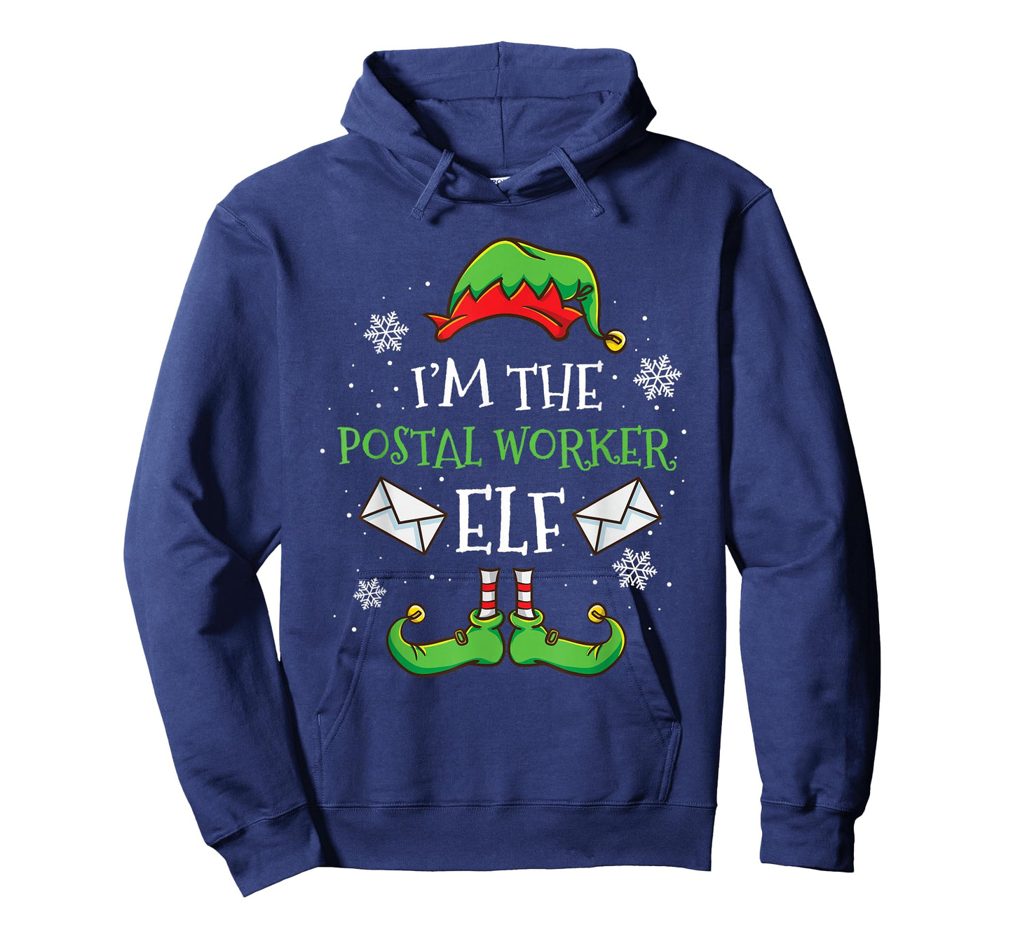Im The Postal Worker Elf Christmas T-Shirt
